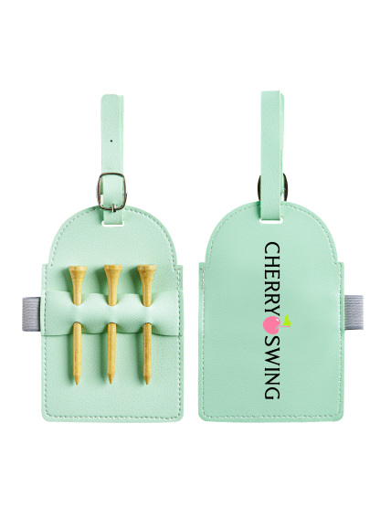 Cherryswing Leatherette Golf Bag Tag for Women