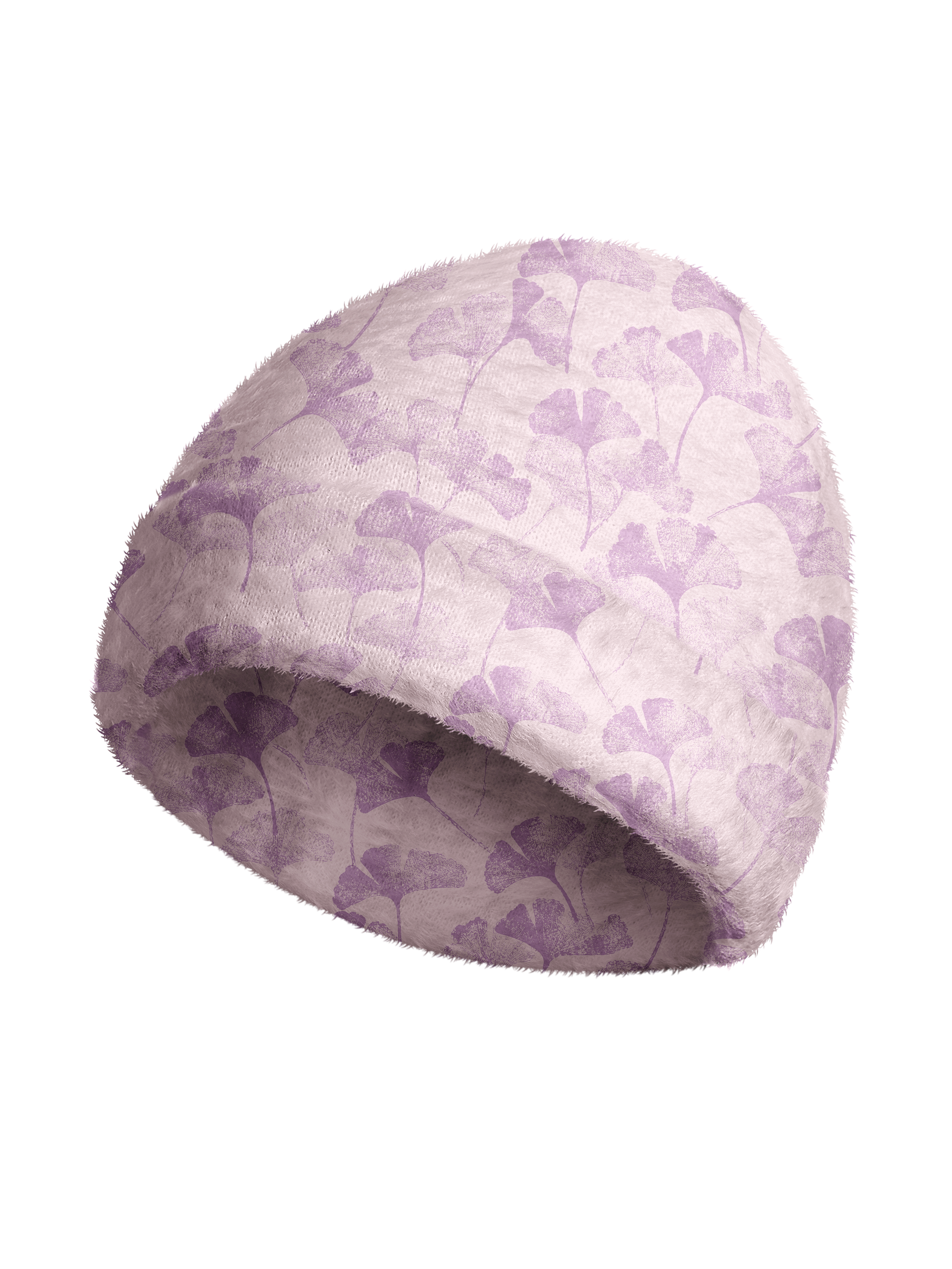 Cherryswing Women's Elegant Ginkgo Leaf Cozy Knit Golf Beanie