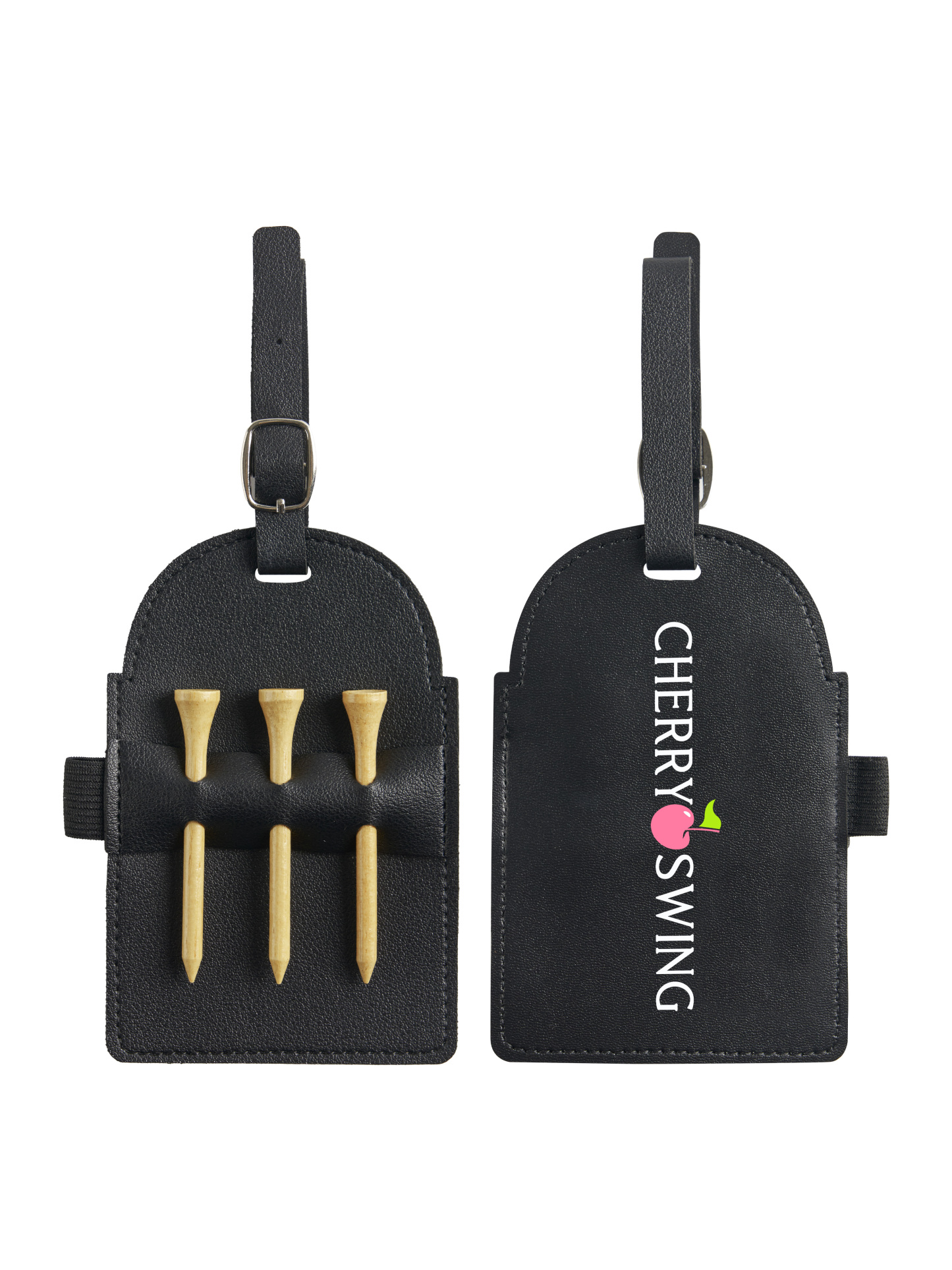 Cherryswing Leatherette Golf Bag Tag for Women