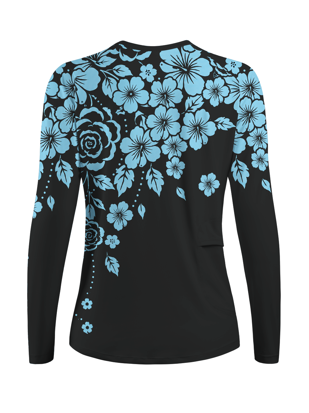 Cherryswing Women's Tropical Floral Golf Shirt