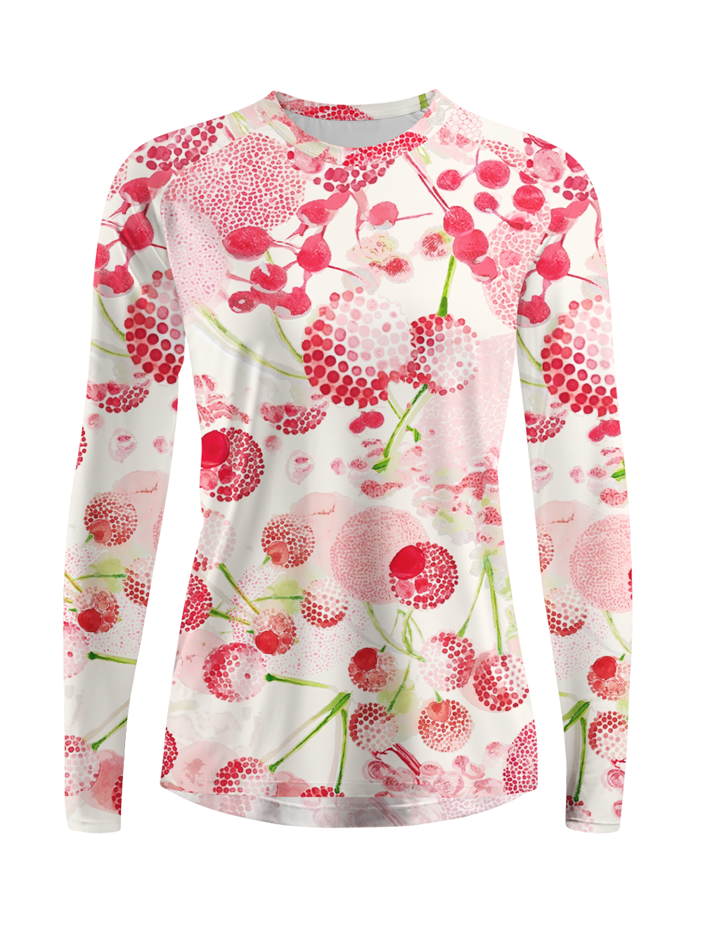 Cherryswing Women's Lush Cherry Berry Golf Shirt