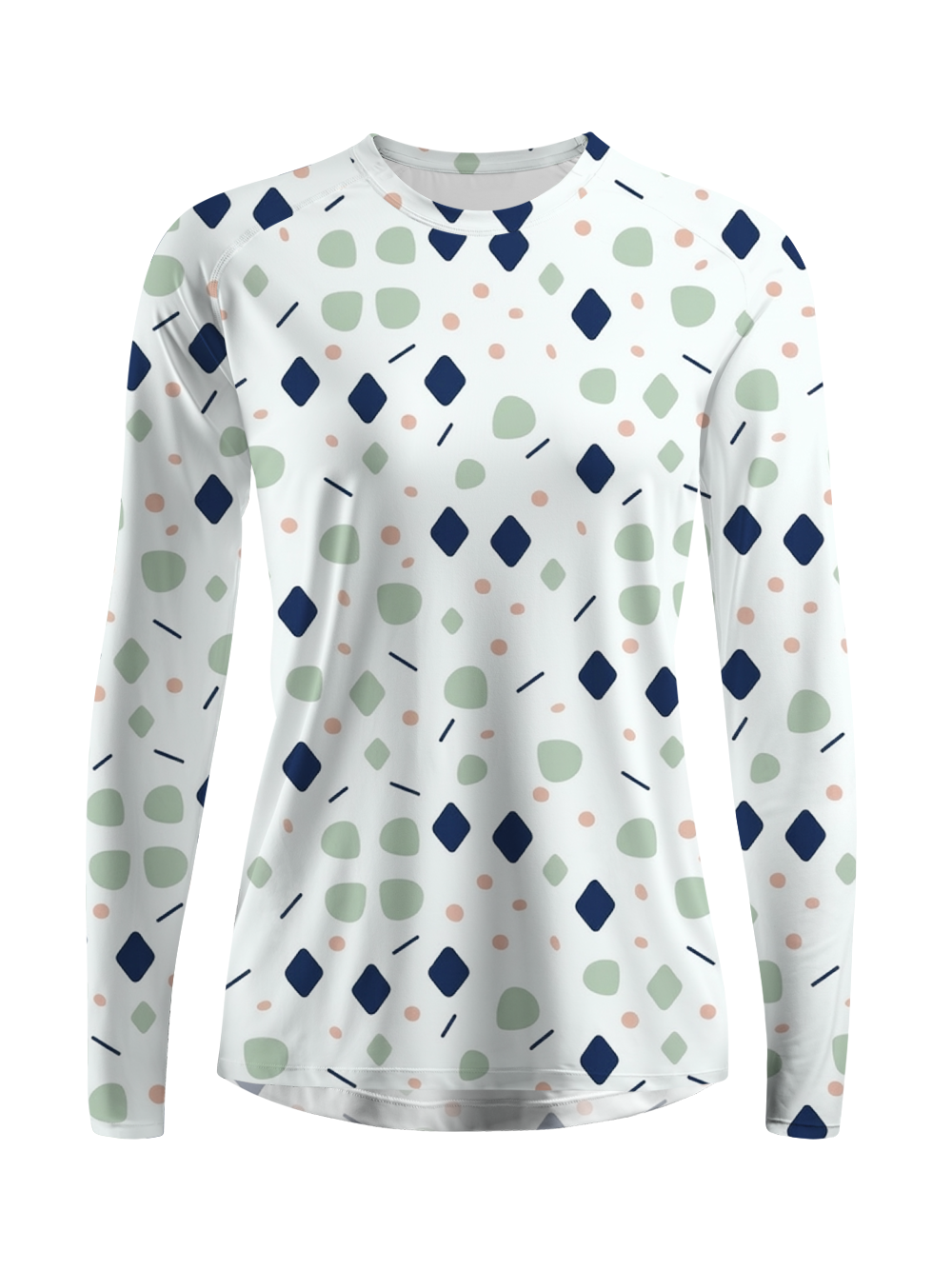 Cherryswing Women's Geometric Confetti Golf Shirt