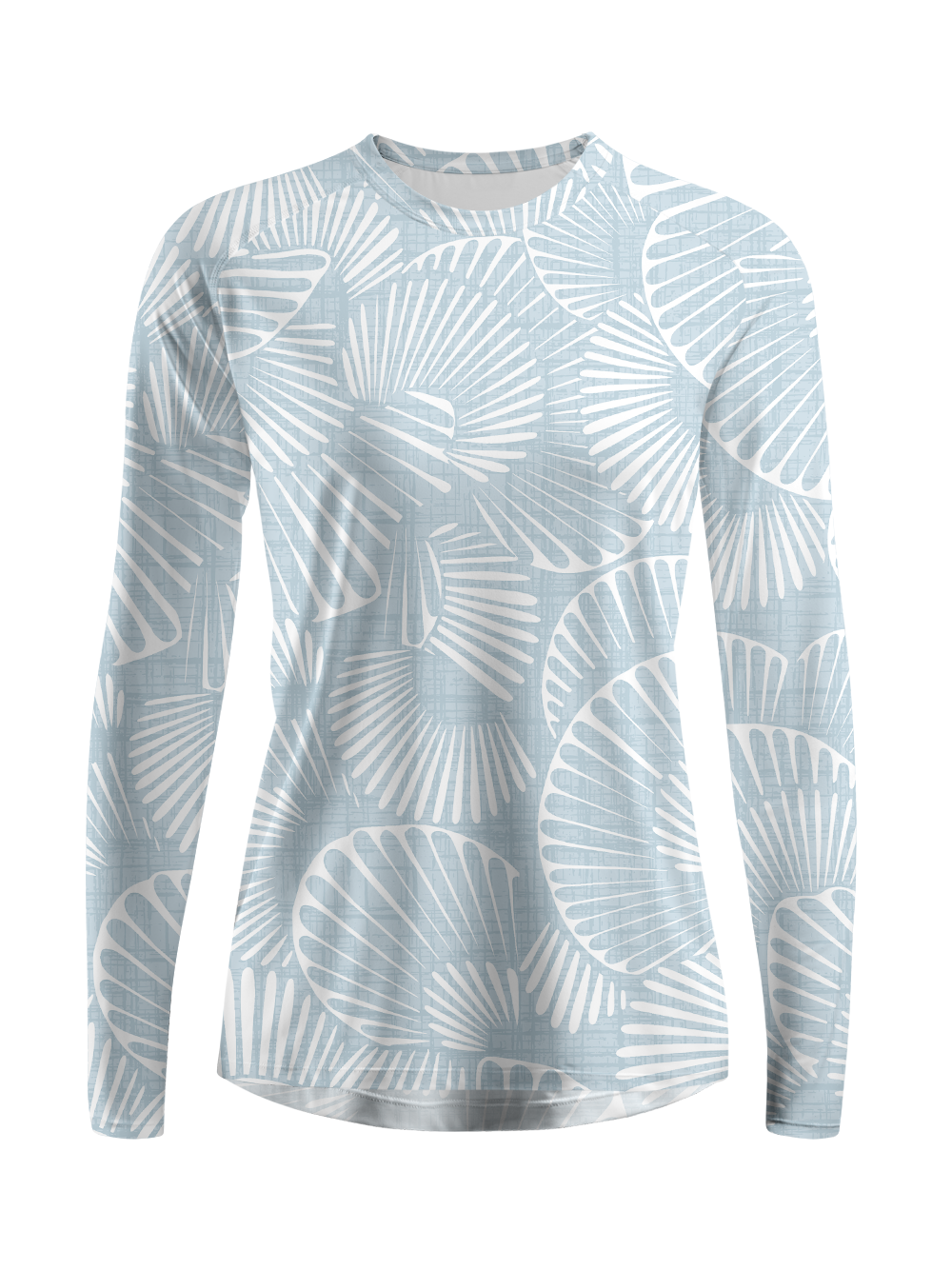 Cherryswing Women's Geometric Fan Leaf Golf Shirt