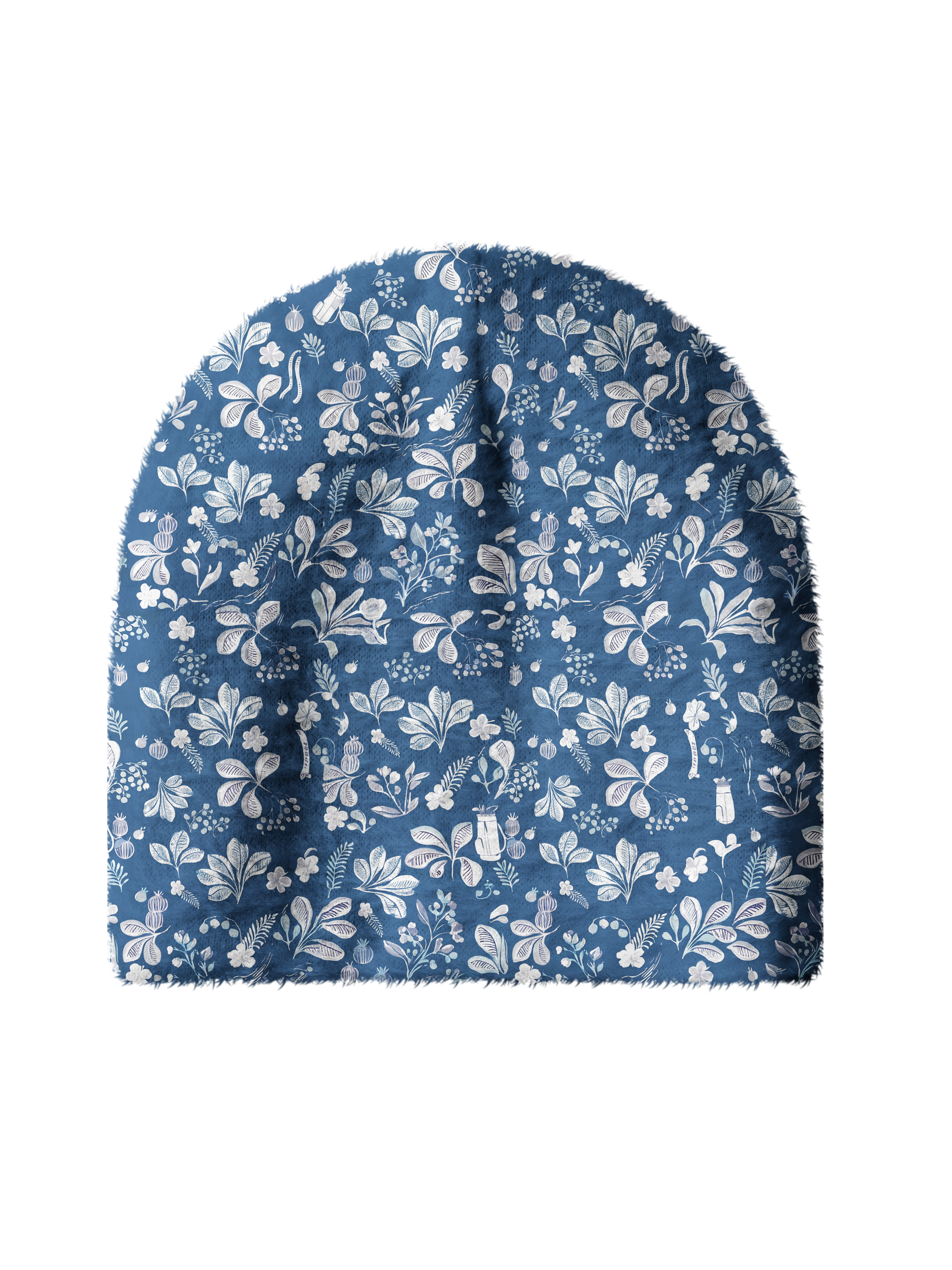 Cherryswing Women's Botanical Floral Cozy Knit Golf Beanie
