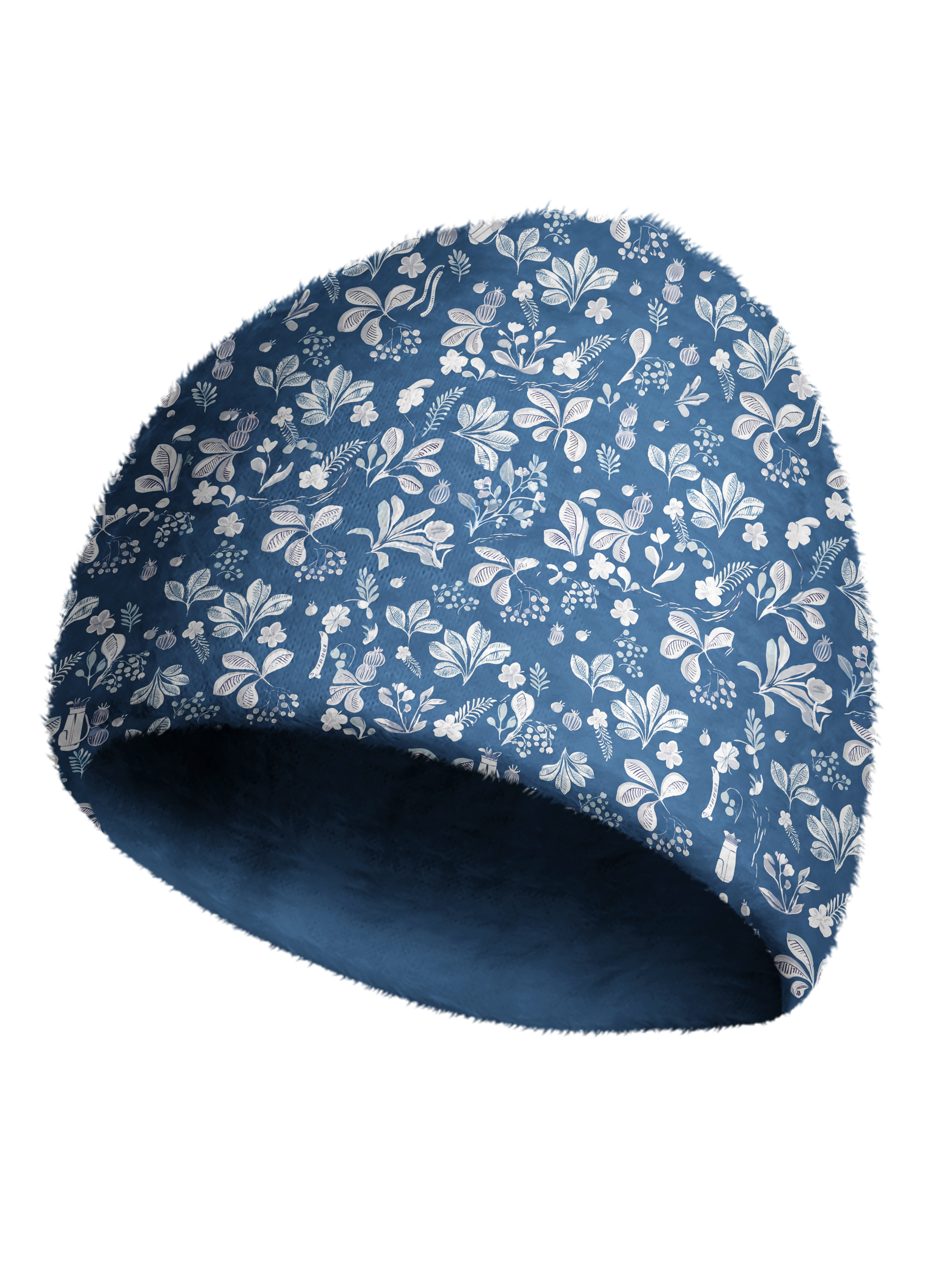 Cherryswing Women's Botanical Floral Cozy Knit Golf Beanie