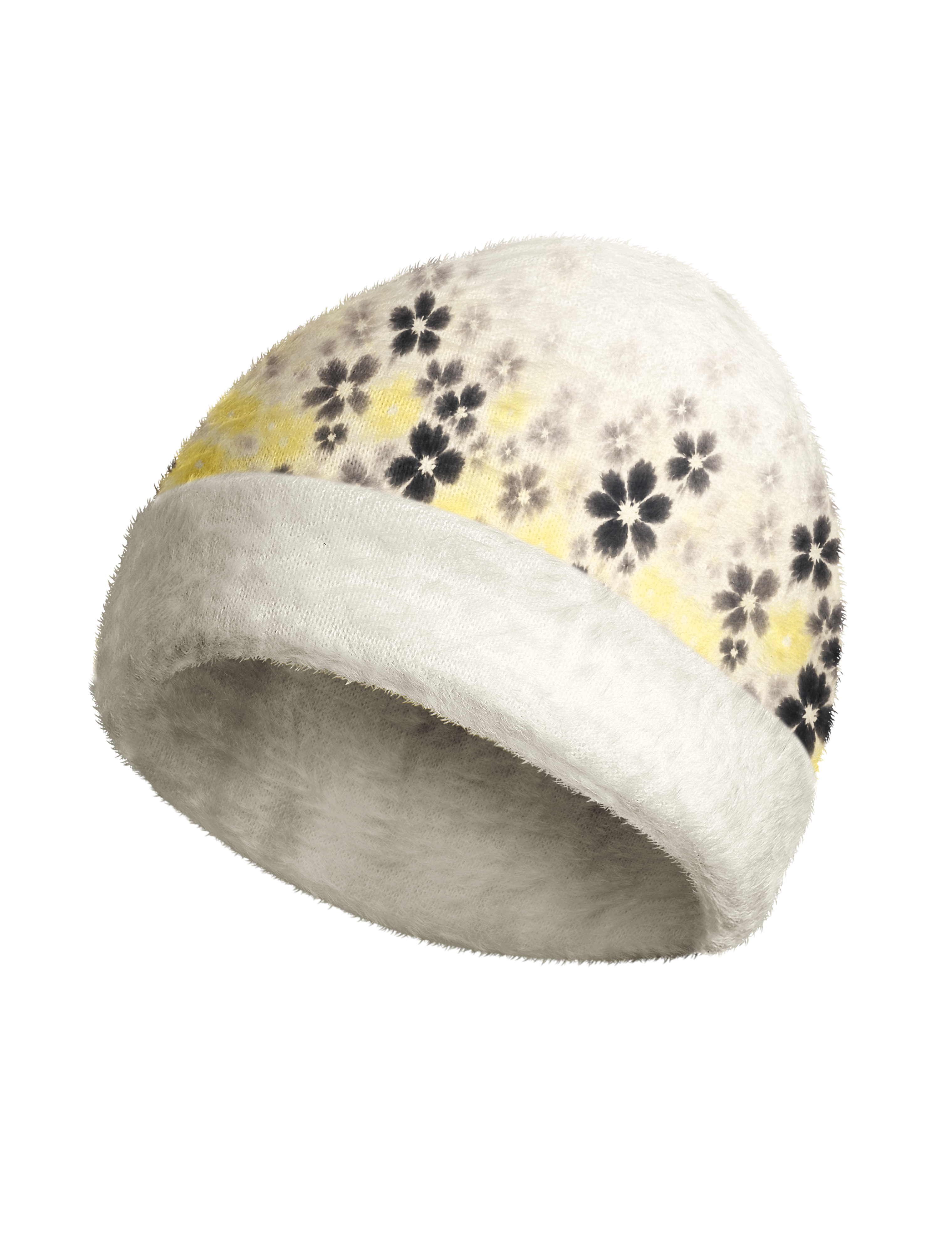 Cherryswing Women's Botanical Tie-Dye Cozy Knit Golf Beanie