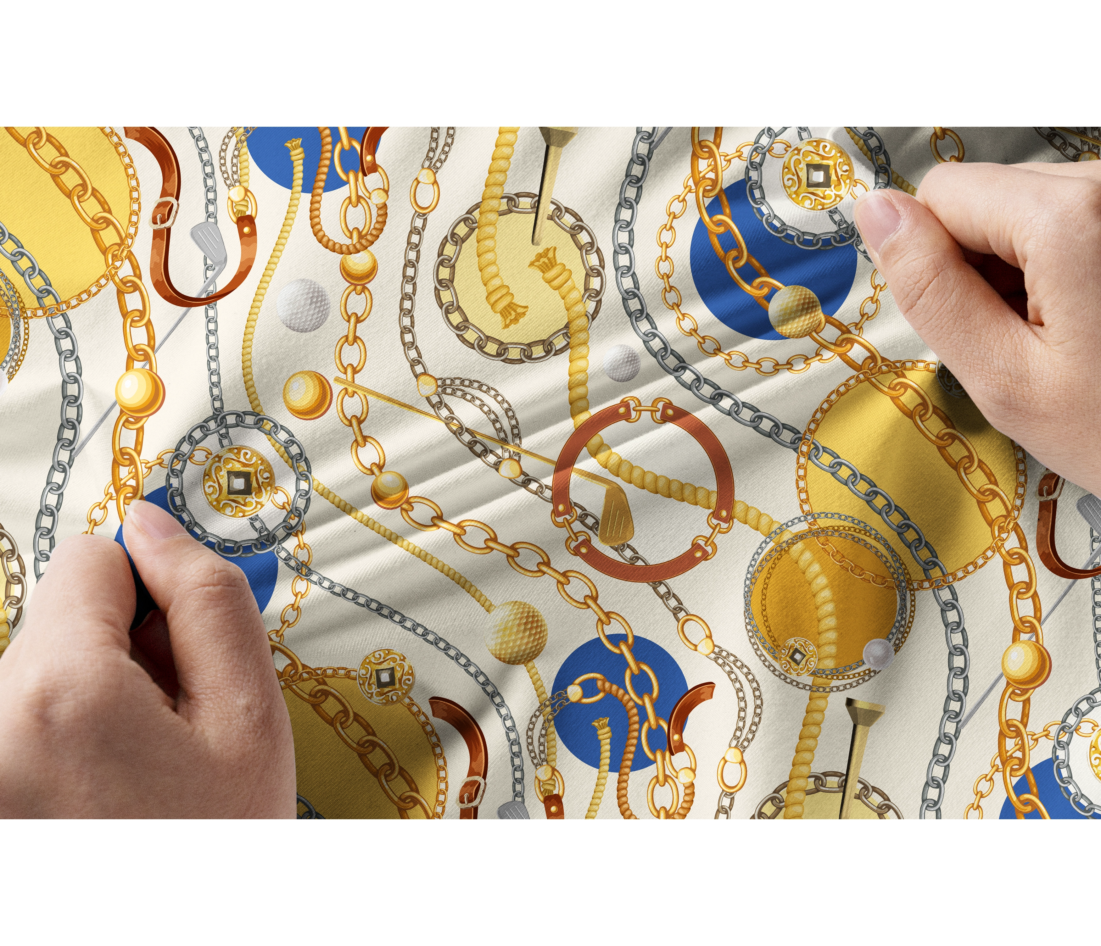 Cherryswing Women's Gold Golf Short Sleeve Polo Shirt