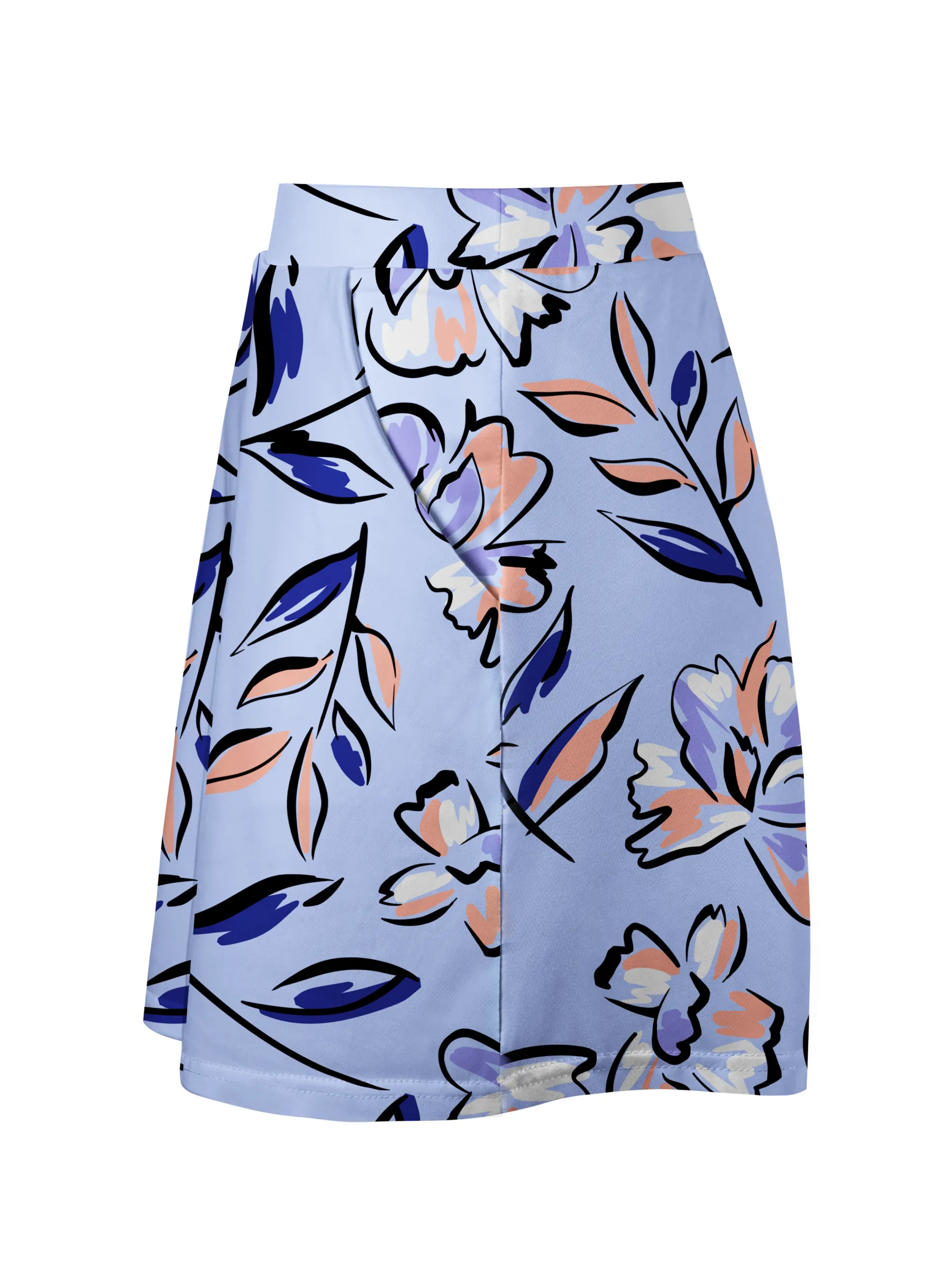 Cherryswing Lilac FloralsGolf Skort