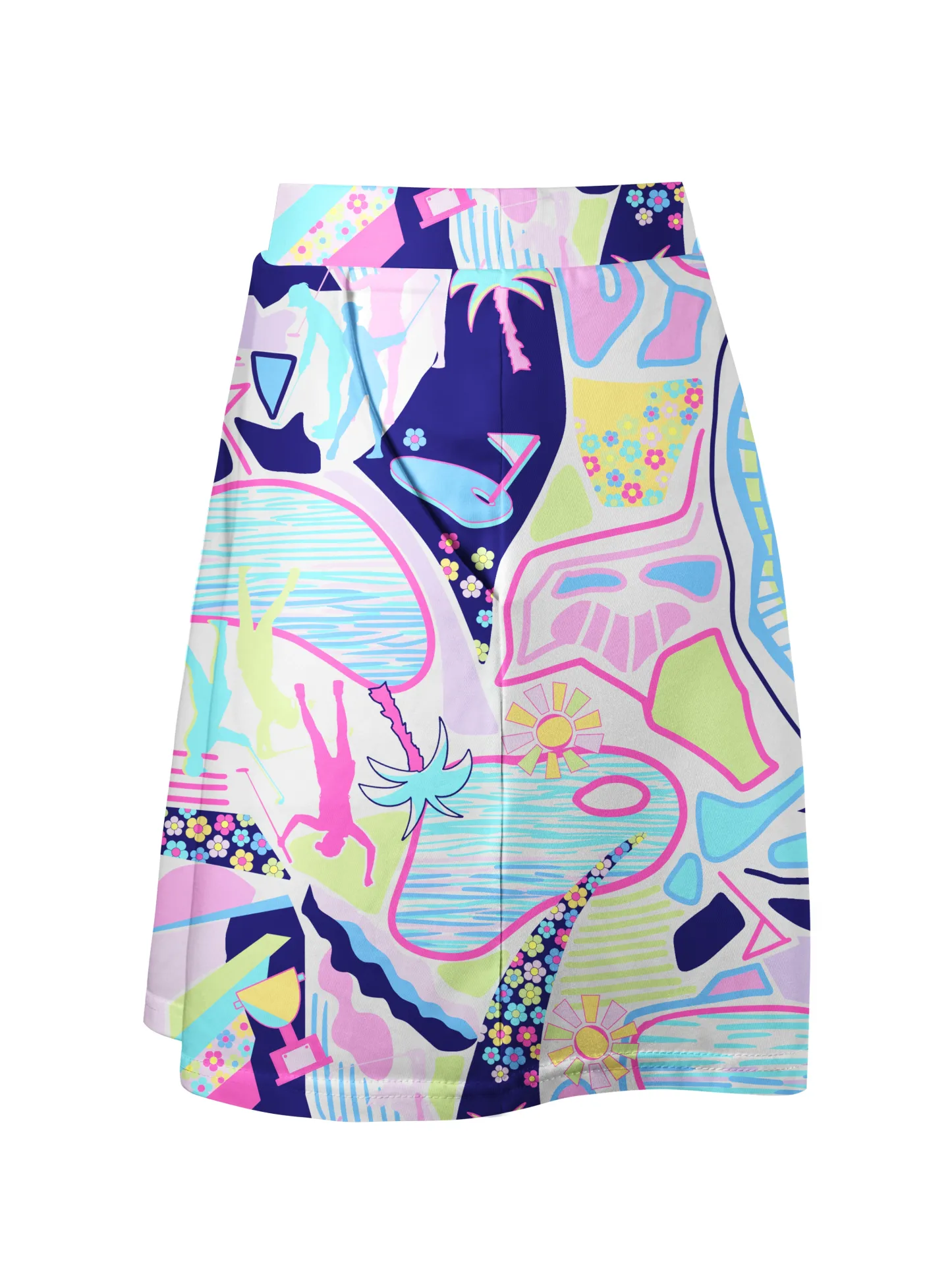 Cherryswing Beachside Carnival Golf Skort