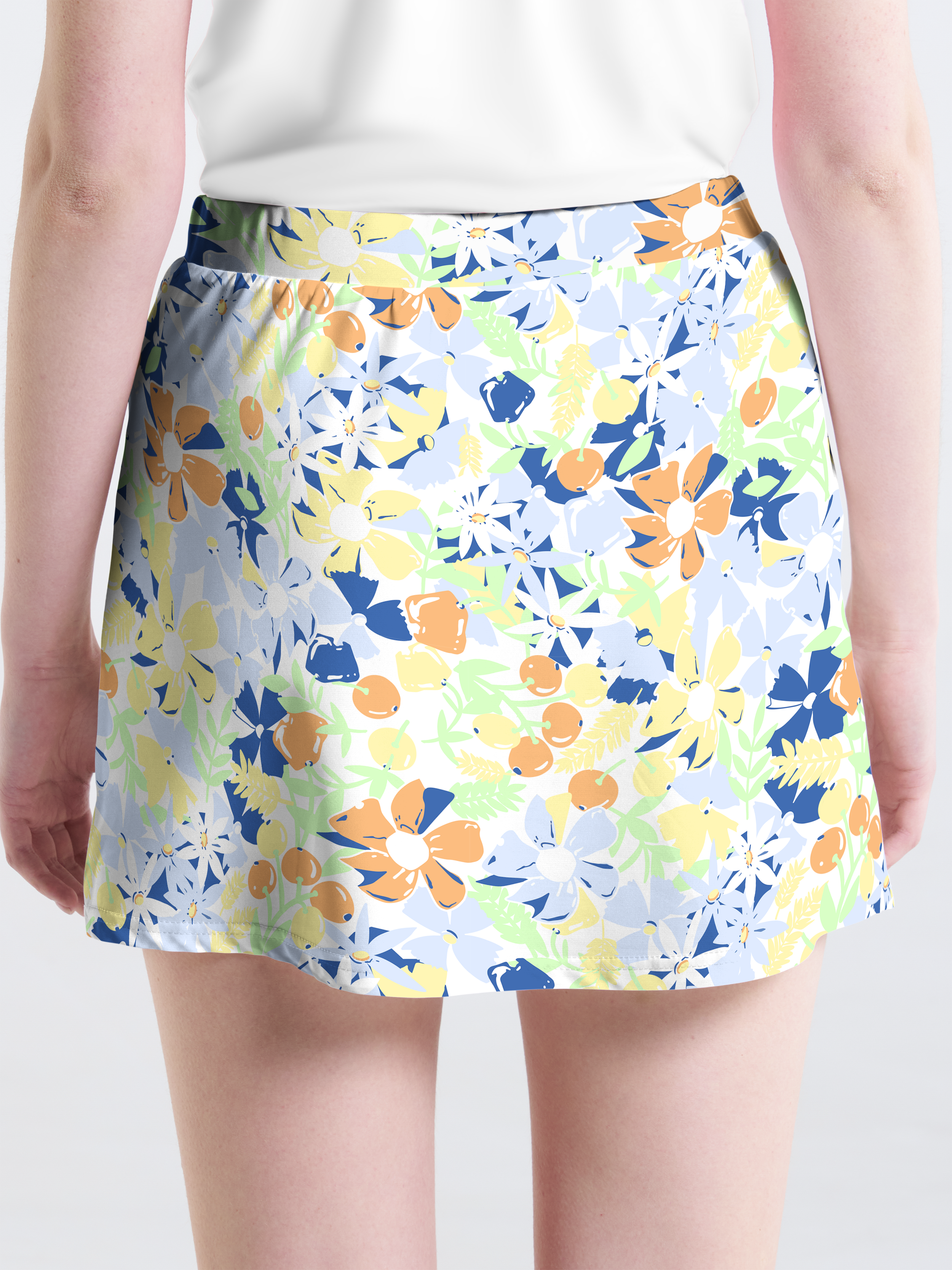Cherryswing Picturesque Summer Golf Skort
