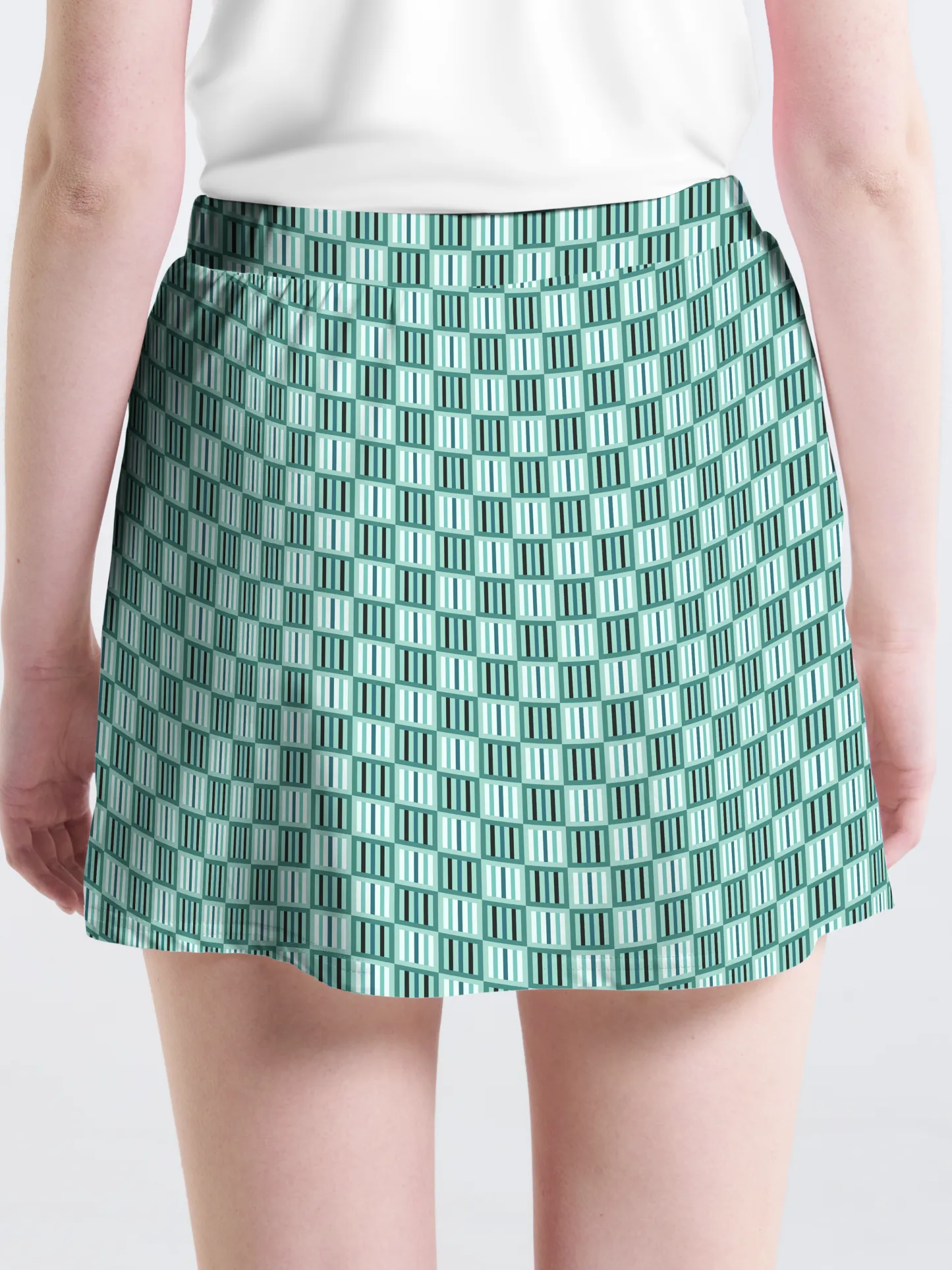 Cherryswing Classic Mosaic Golf Skort