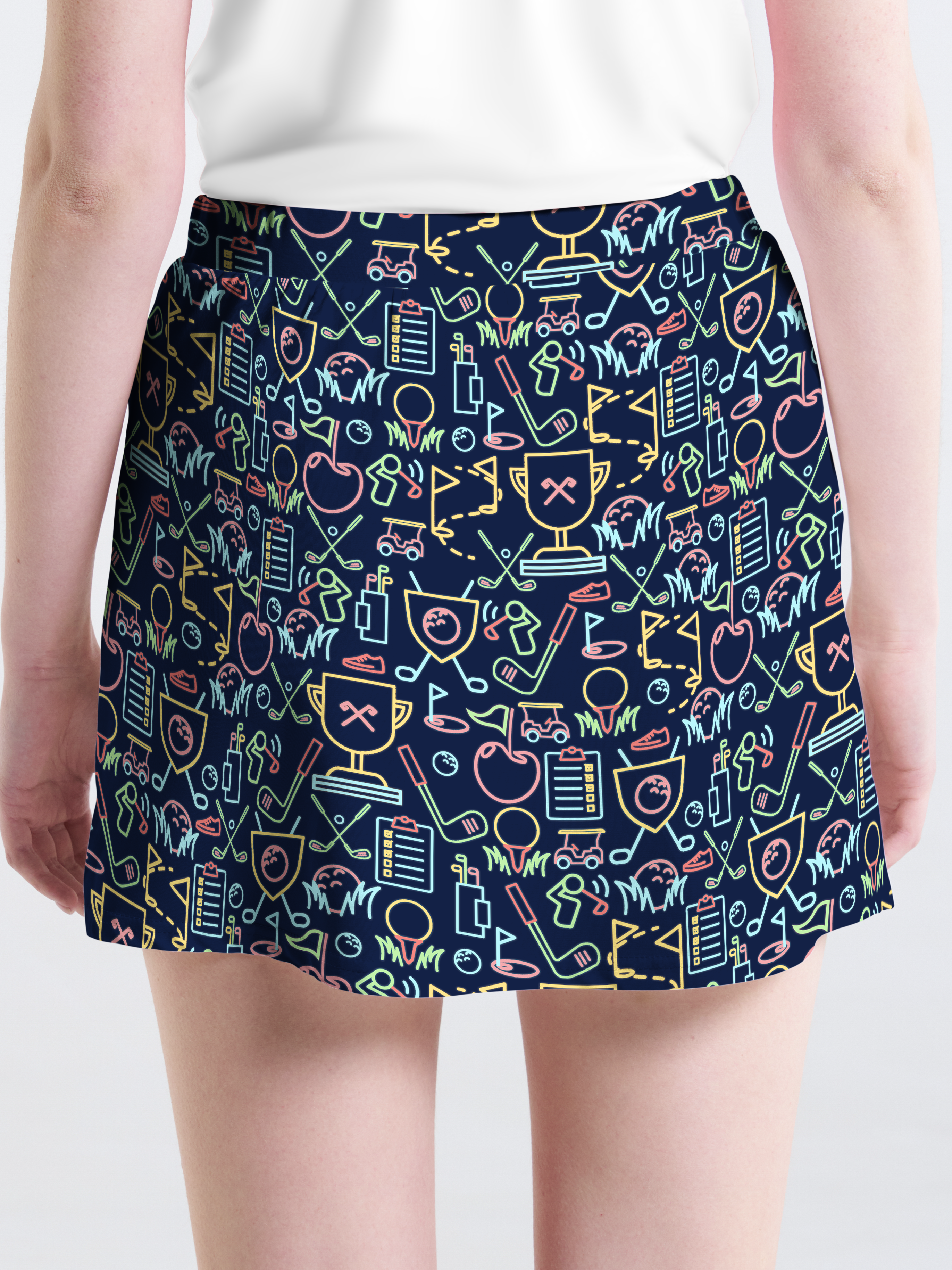 Cherryswing Timeless Trophies Golf Skort