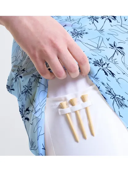 Cherryswing Coconut Trees Swaying Golf Skort