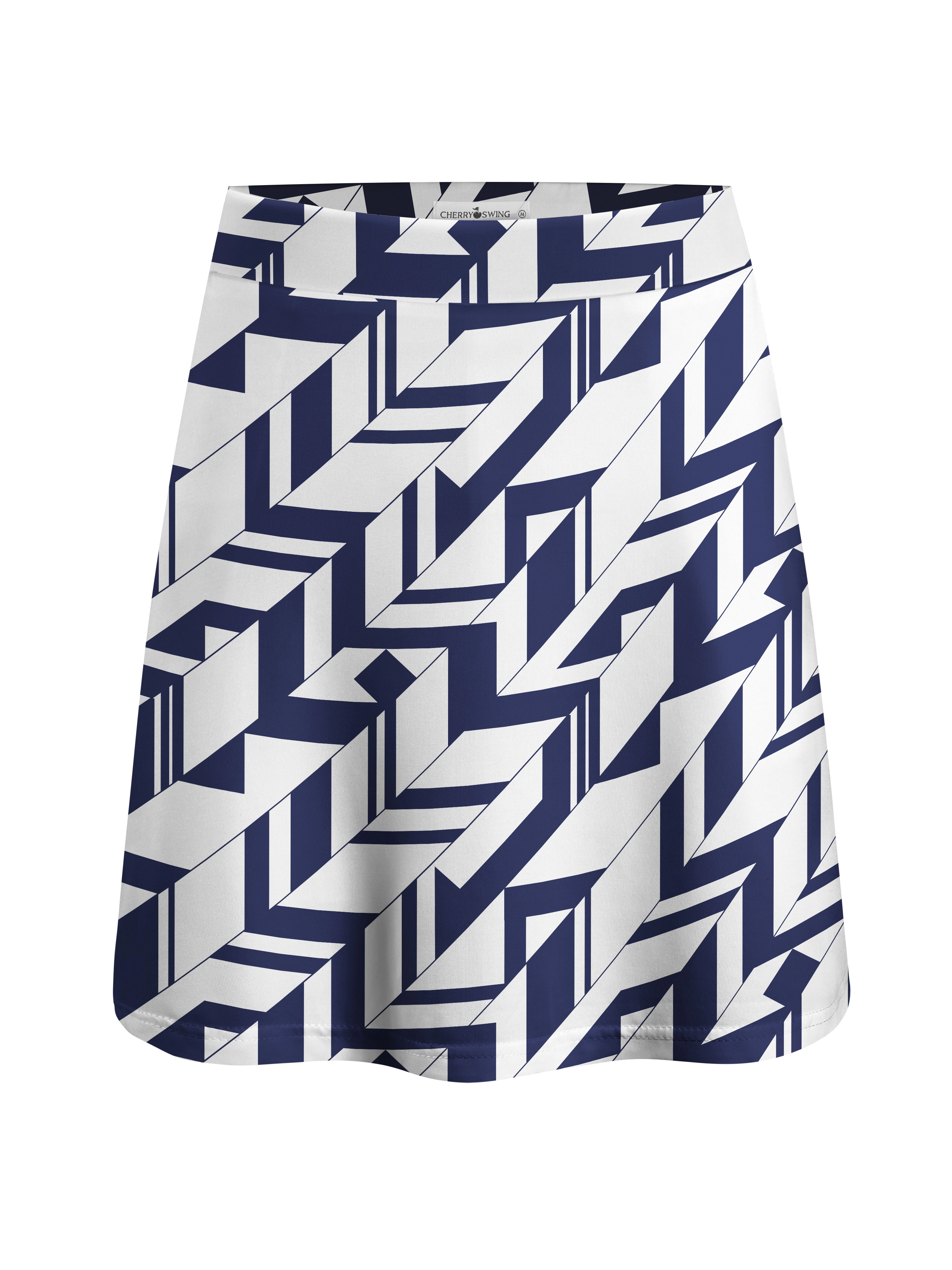 Cherryswing Geometric Art Golf Skort