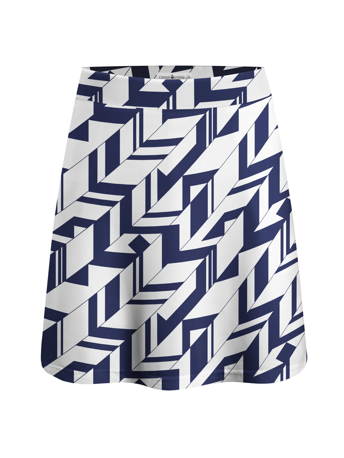 Cherryswing Geometric Art Golf Skort