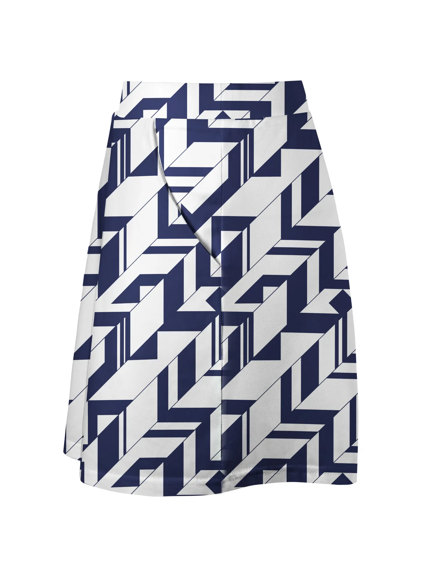 Cherryswing Geometric Art Golf Skort