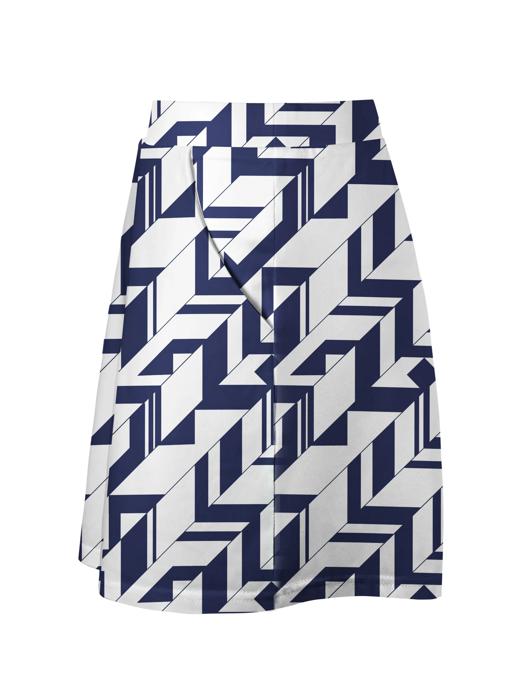 Cherryswing Geometric Art Golf Skort