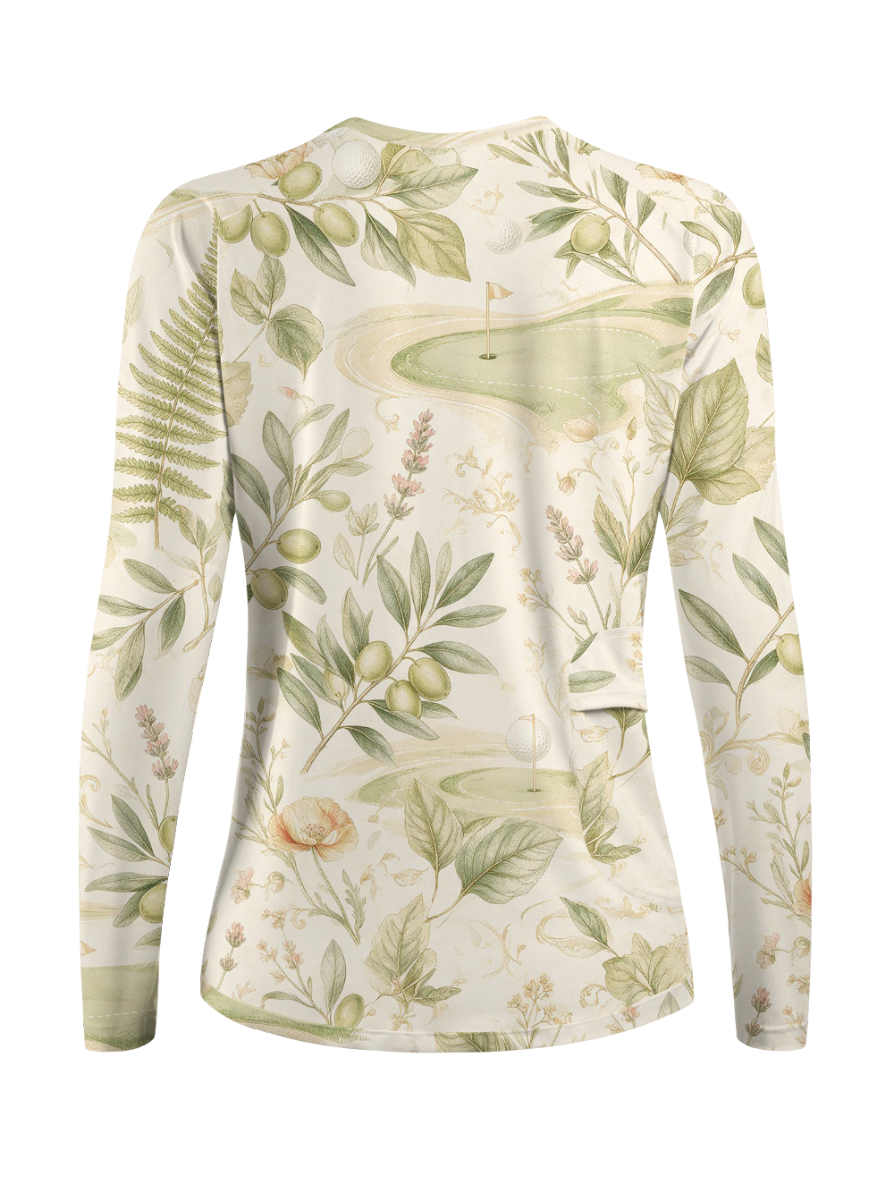 Cherryswing Women's Fairway Botanical Lightweight Golf Base Layer