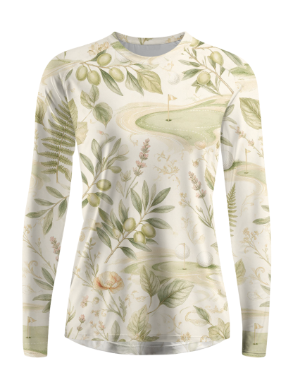 Cherryswing Women's Fairway Botanical Lightweight Golf Base Layer