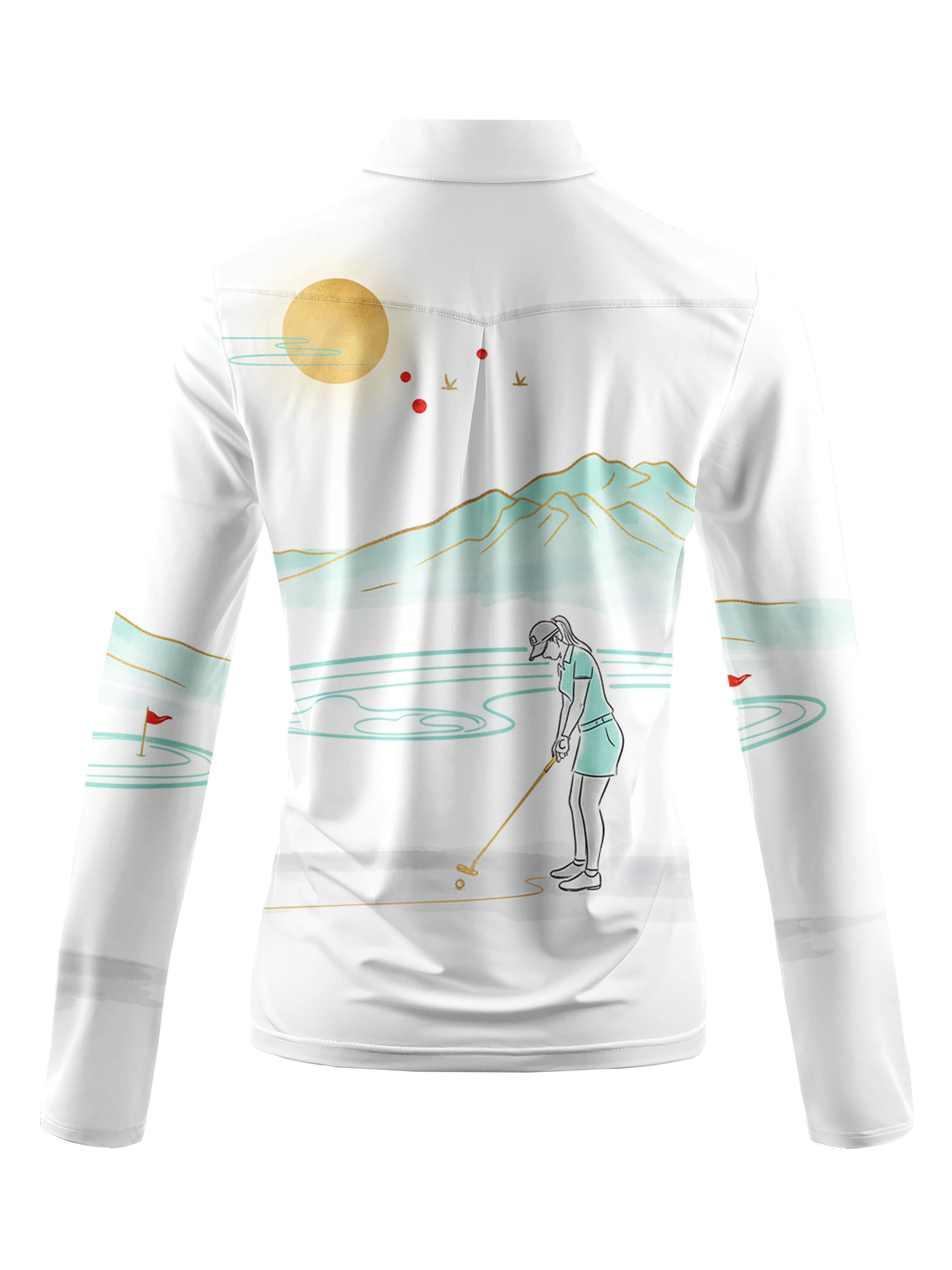 Cherryswing Women's Zen Fairway Long Sleeve Golf Shirt