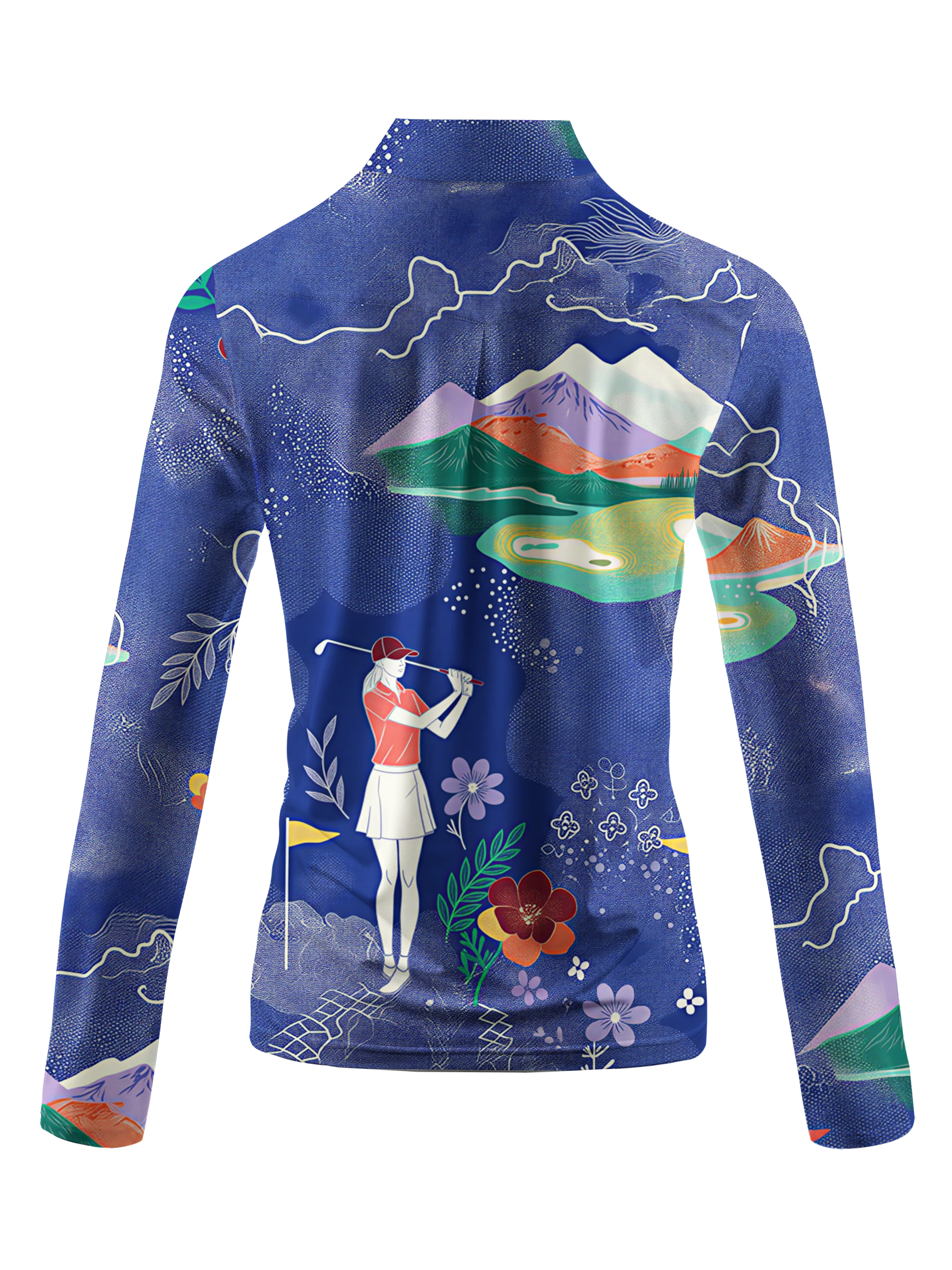 Cherryswing Women's Scenic Drive Long Sleeve Golf Shirt