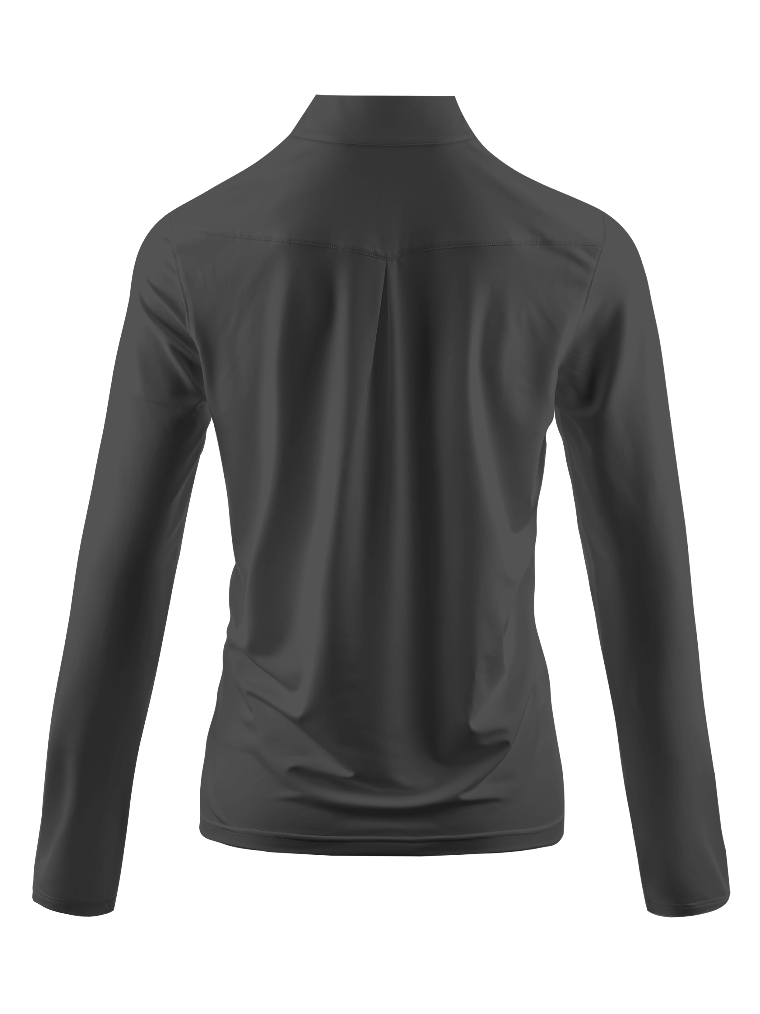 Cherryswing Women's Midnight Slate Long Sleeve Golf Shirt