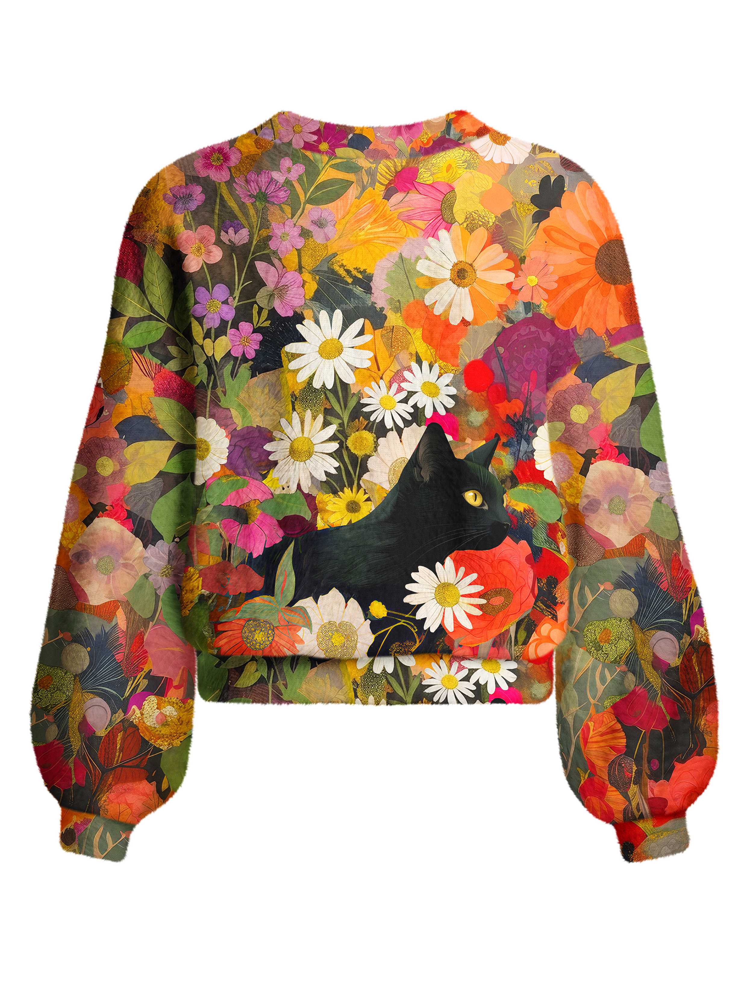 Cherryswing Women's Wild Whiskers Fuzzy Knit Golf Cardigan