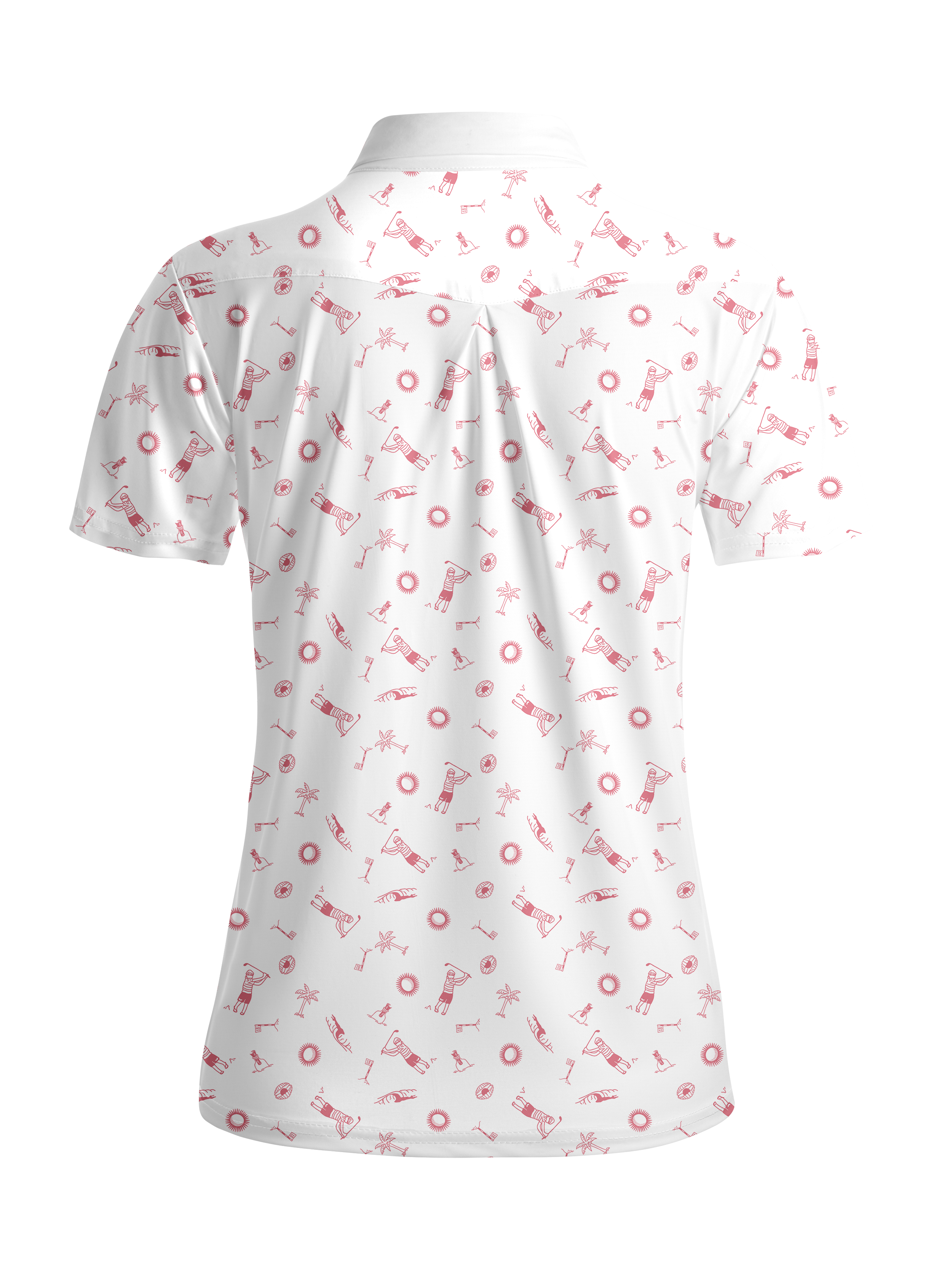 Cherryswing Women's Lilac Short Sleeve Golf Shirt