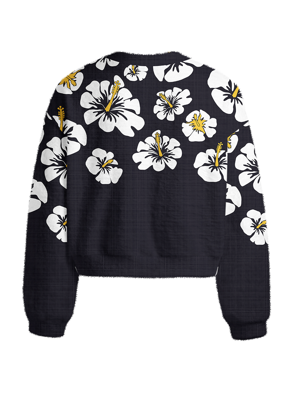 Cherryswing Women's Fuzzy Knit Golf Sweater