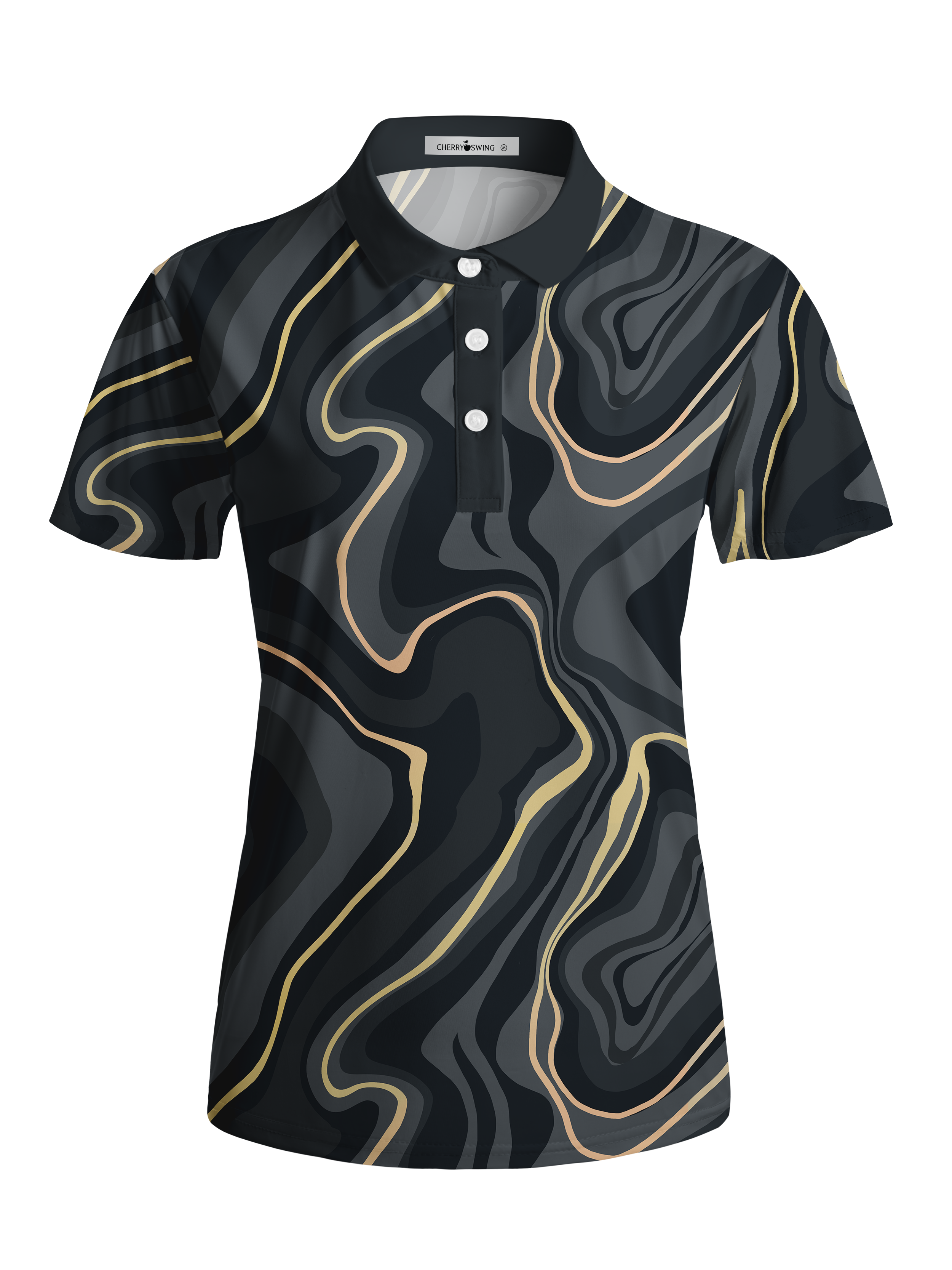 Cherryswing Women's Grace of Sport Short Sleeve Golf Shirt
