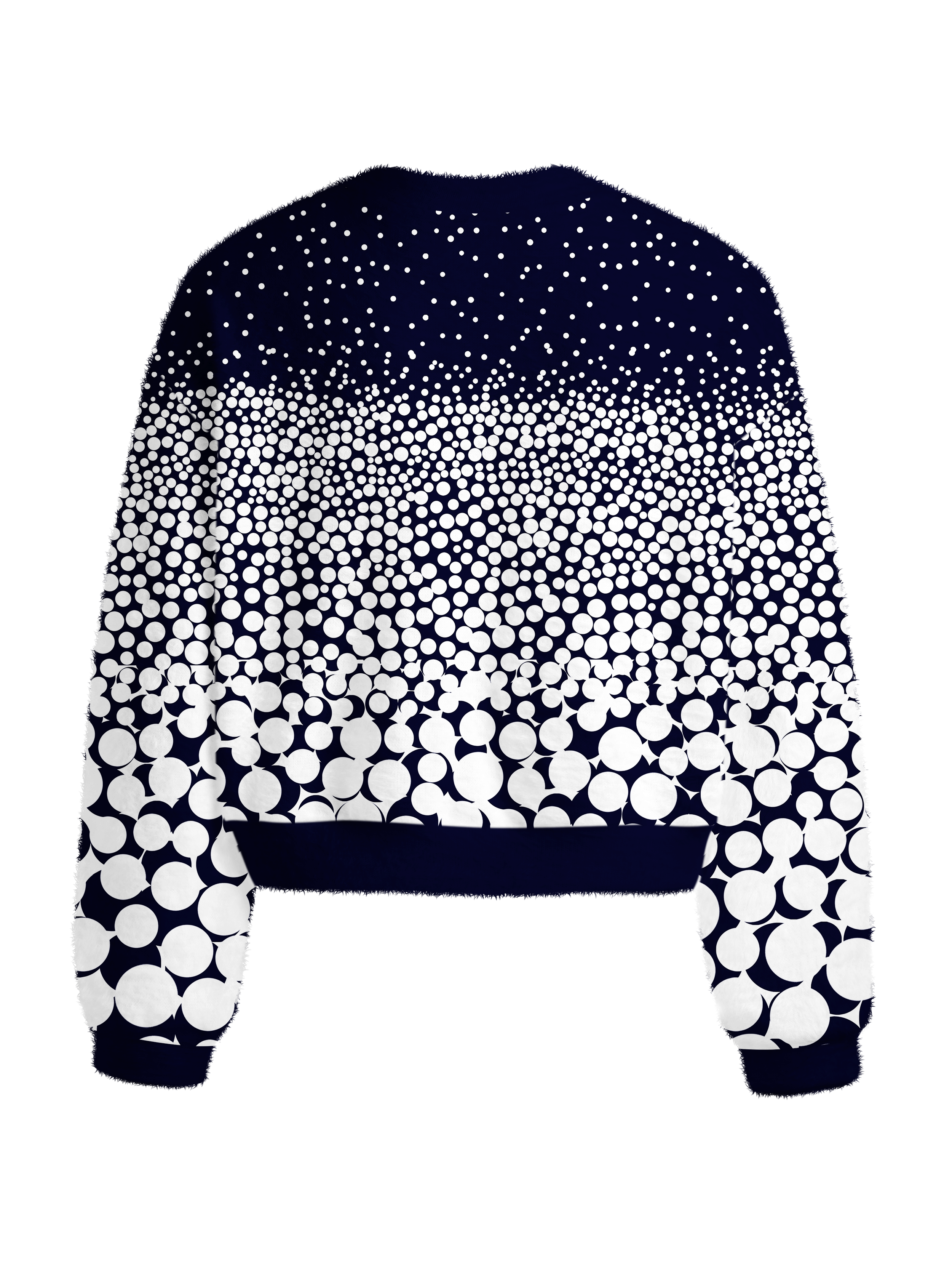 Cherryswing Women's Classic and Contemporary Fuzzy Knit Golf Sweater