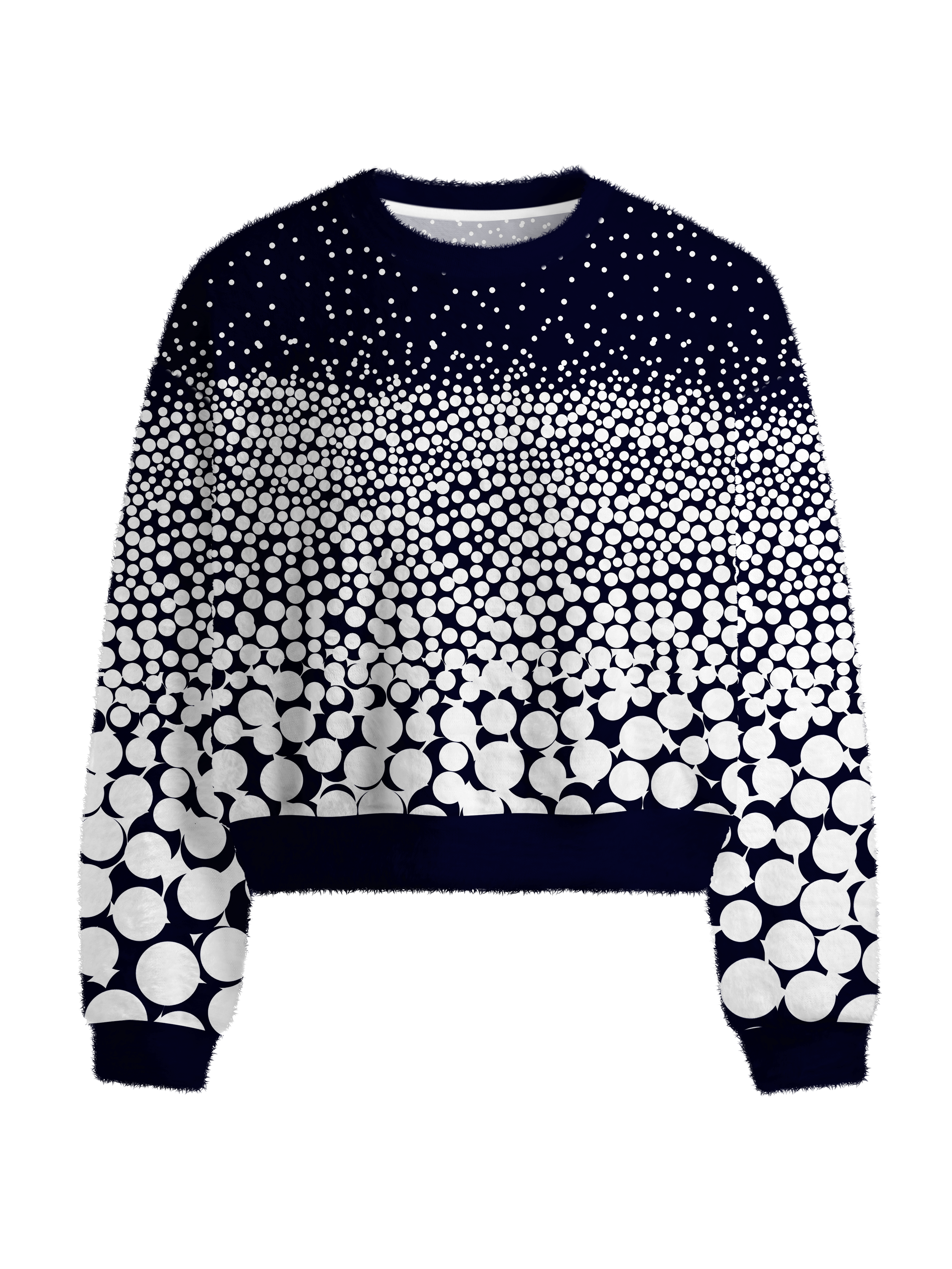 Cherryswing Women's Classic and Contemporary Fuzzy Knit Golf Sweater