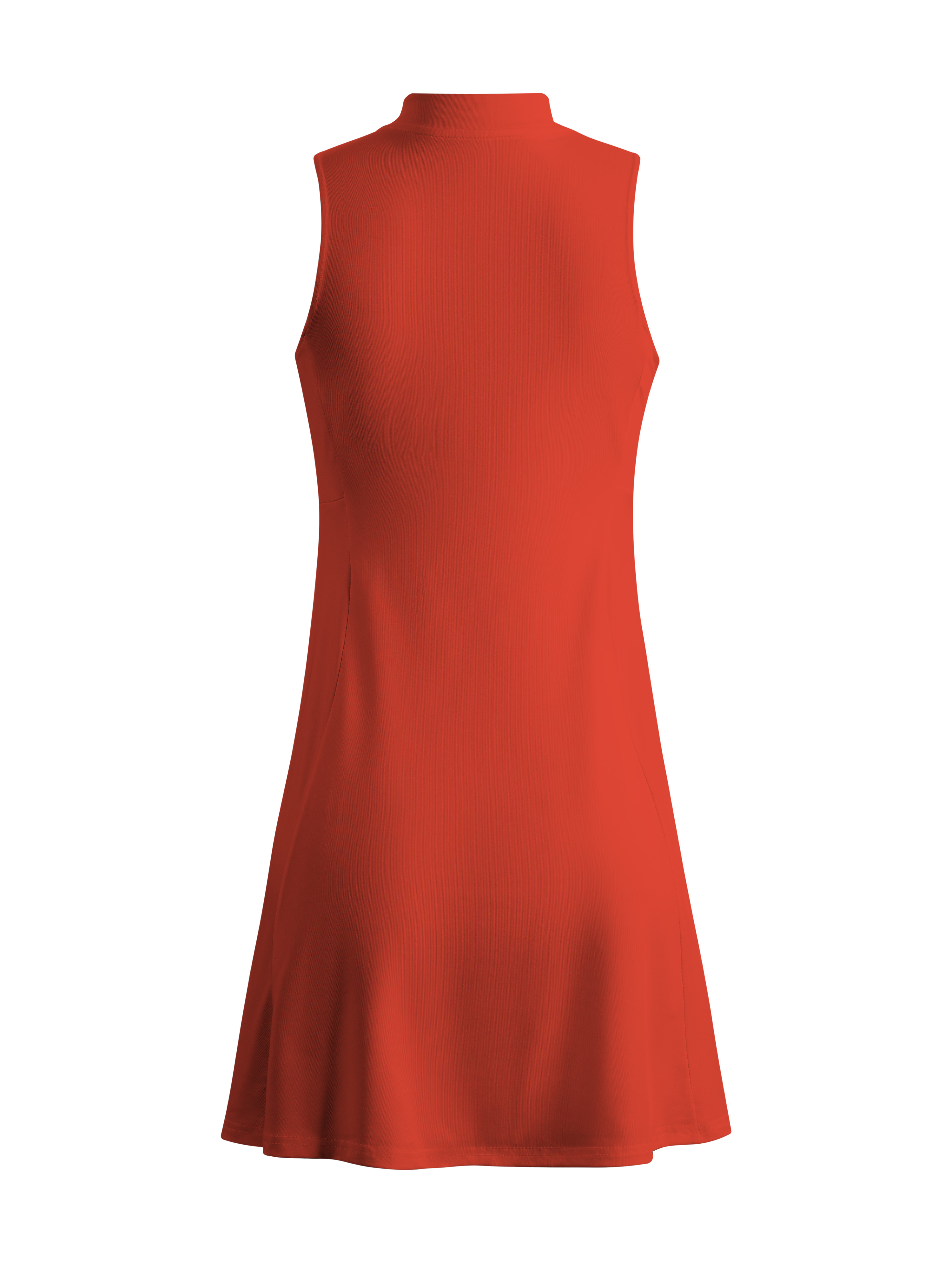 Cherryswing Red Color Golf Dress With Shorts