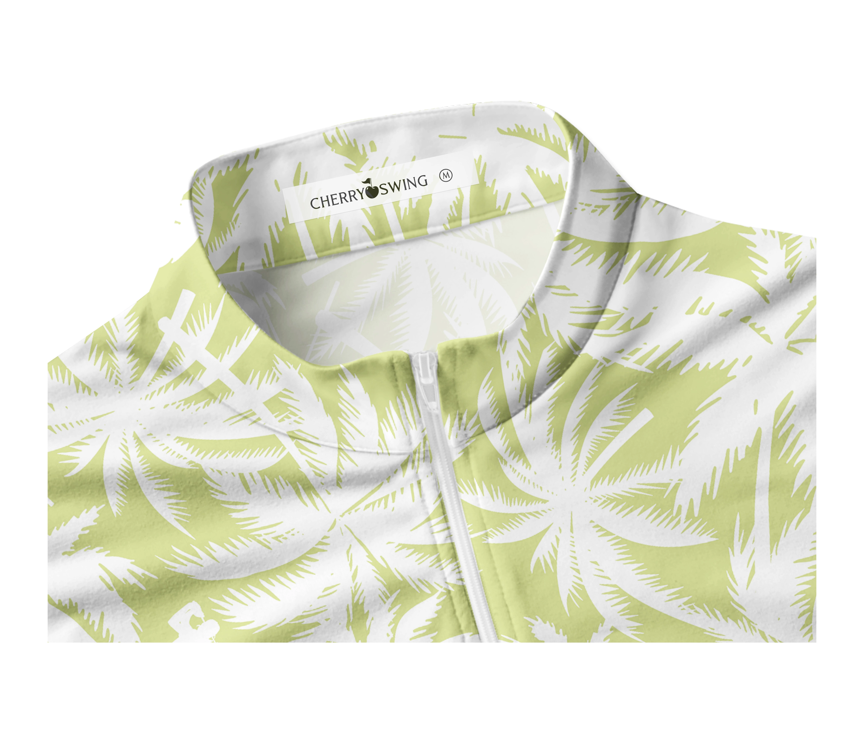 Cherryswing Women's Sleeveless Stand Collar Golf Polo Shirt