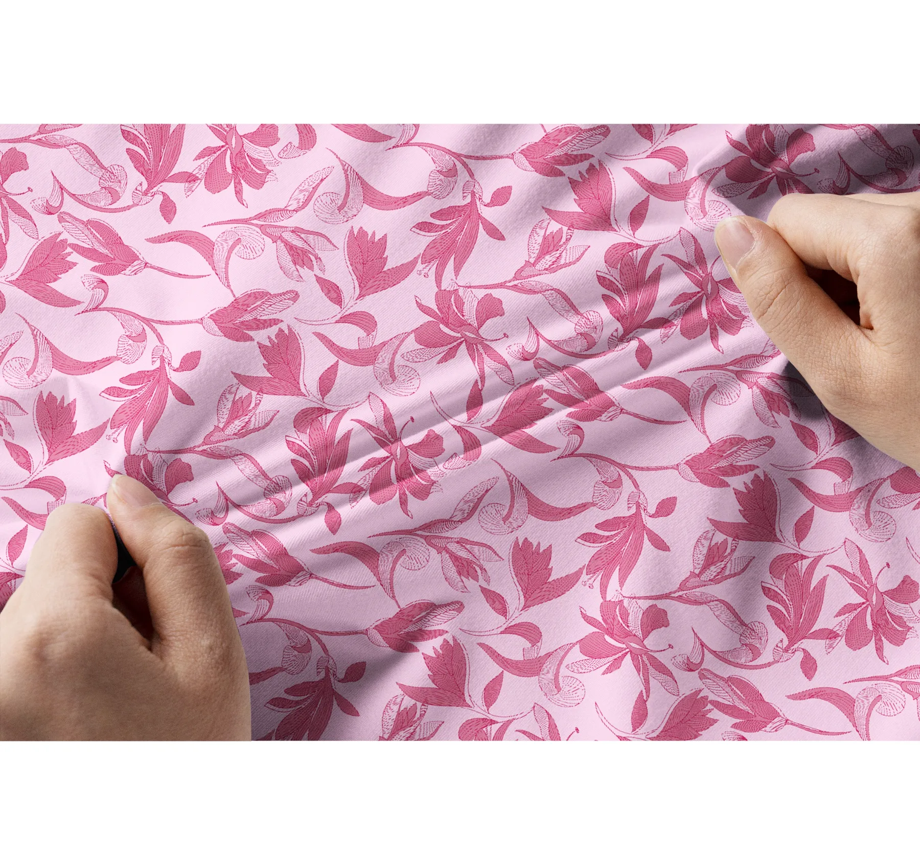 Cherryswing Women's Blossom Print Long Sleeve Polo Shirt