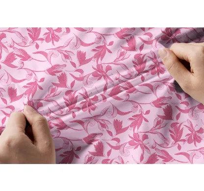 Cherryswing Women's Blossom Print Long Sleeve Polo Shirt