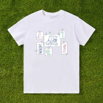 Cherryswing Elements Collage Pattern T-Shirt