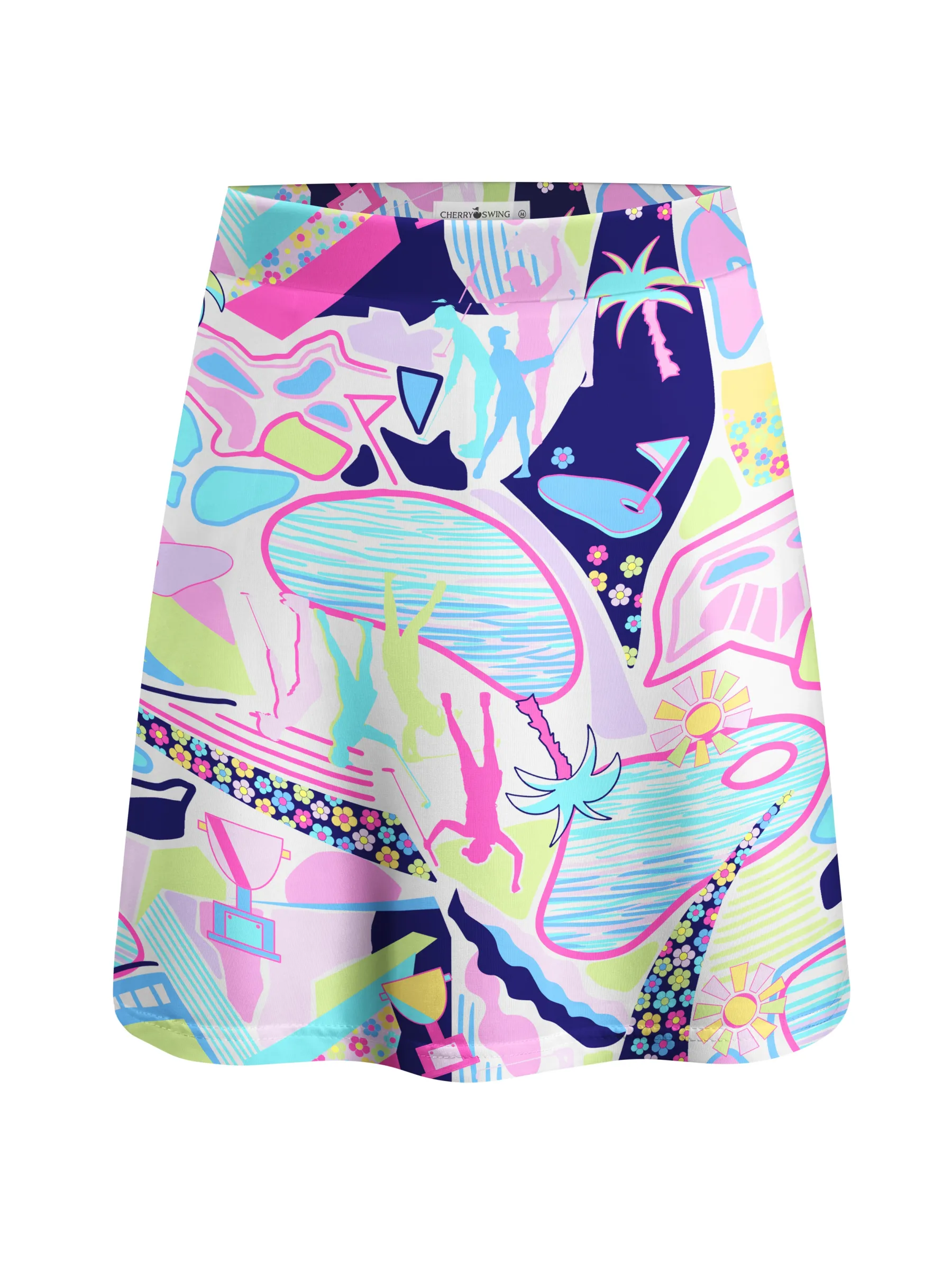 Cherryswing Beachside Carnival Golf Skort