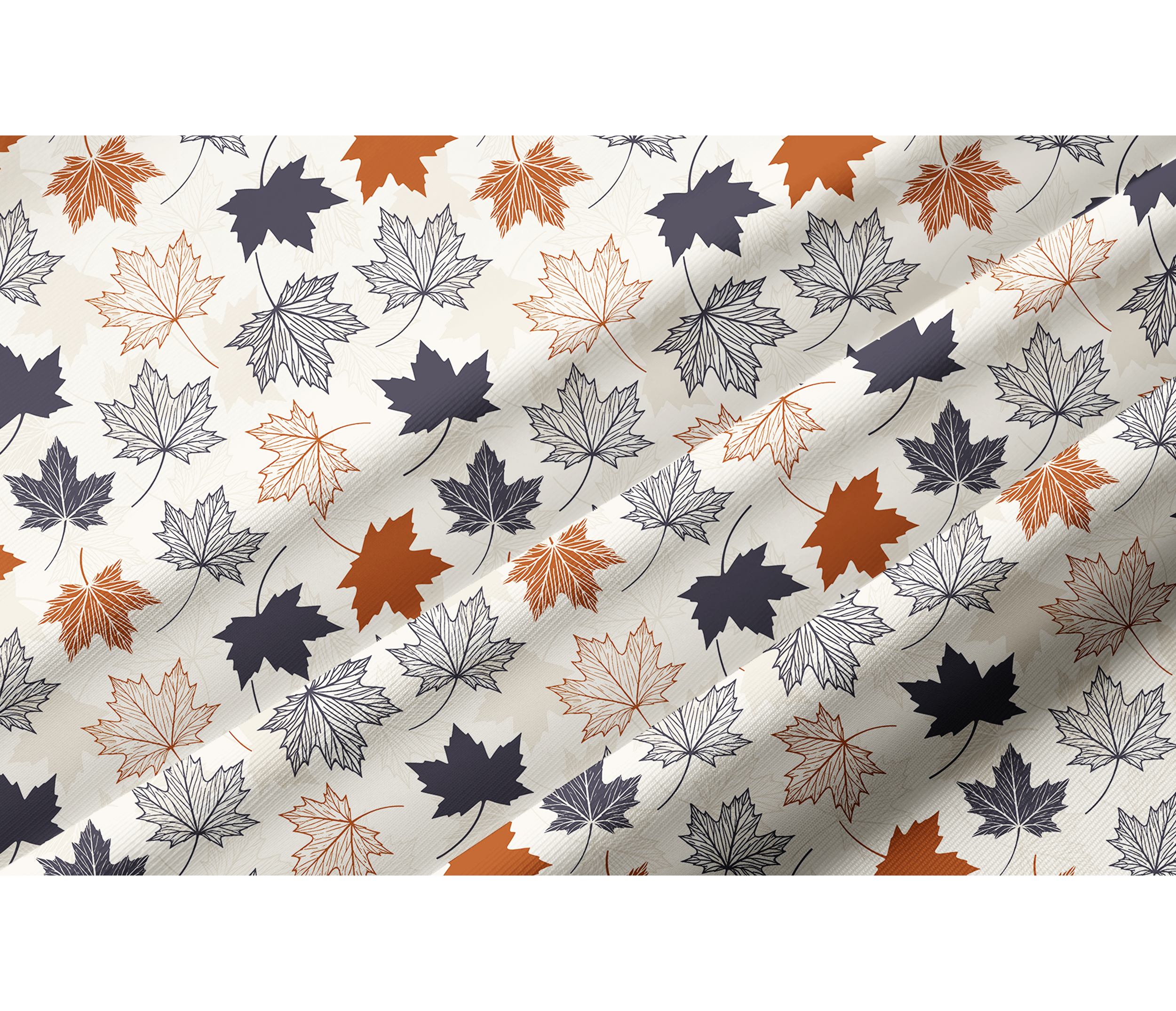 Cherryswing Women's Autumn Maple Leaf Long Sleeve Golf Shirt