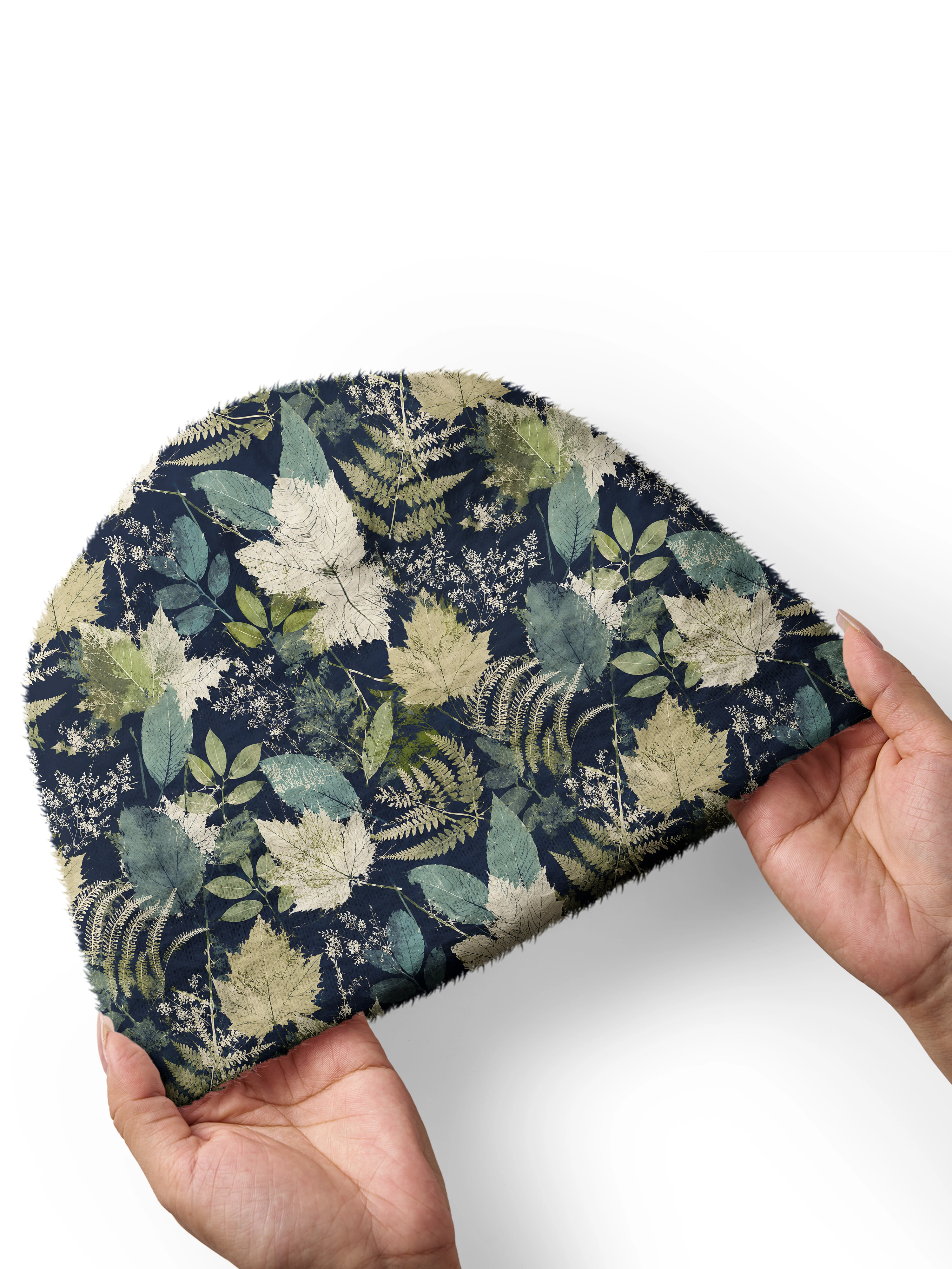 Cherryswing Women's  Botanical Specimen Cozy Knit Golf Beanie