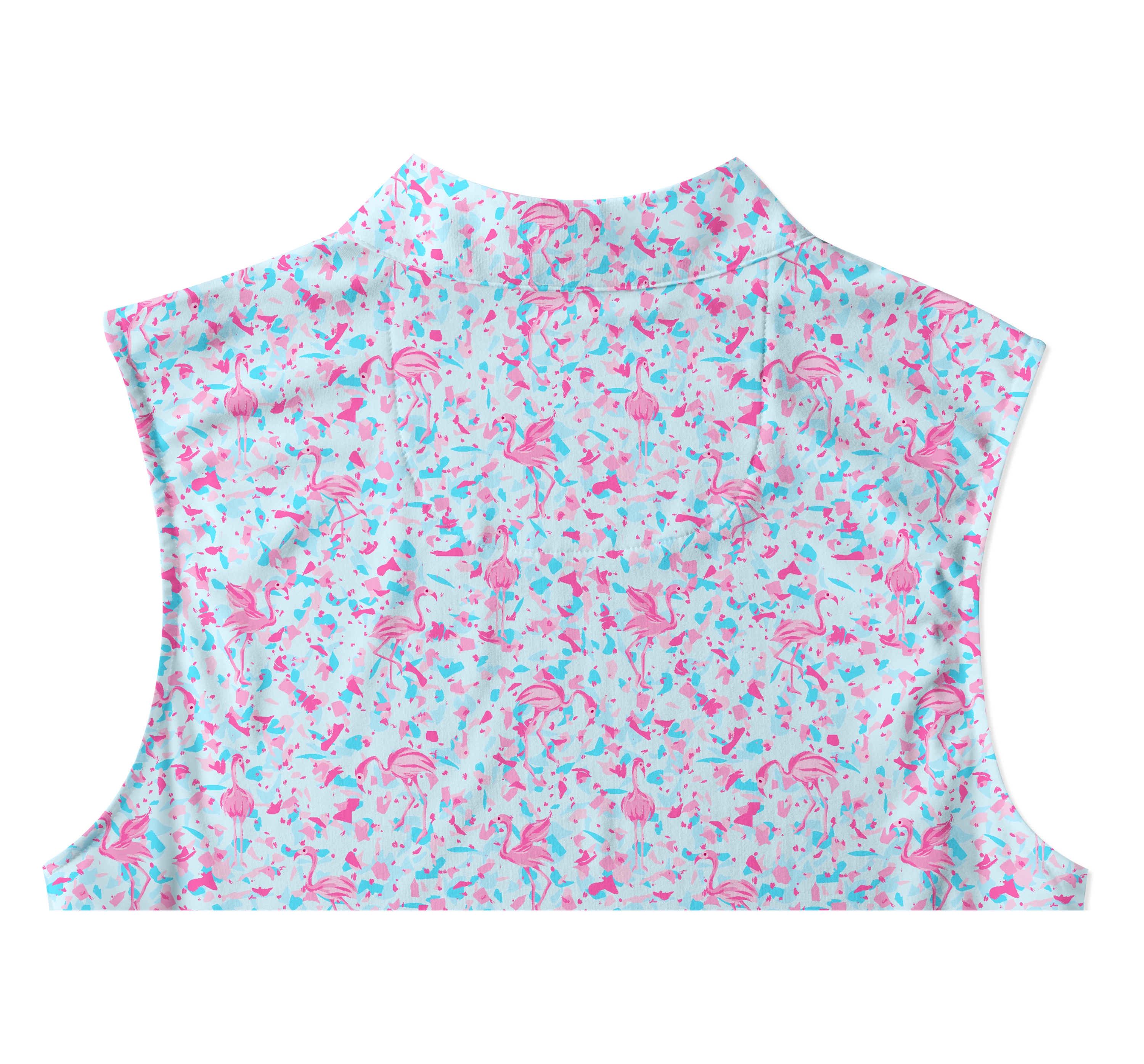 Cherryswing Women's Pink Flamingo Fantasy Golf Sleeveless