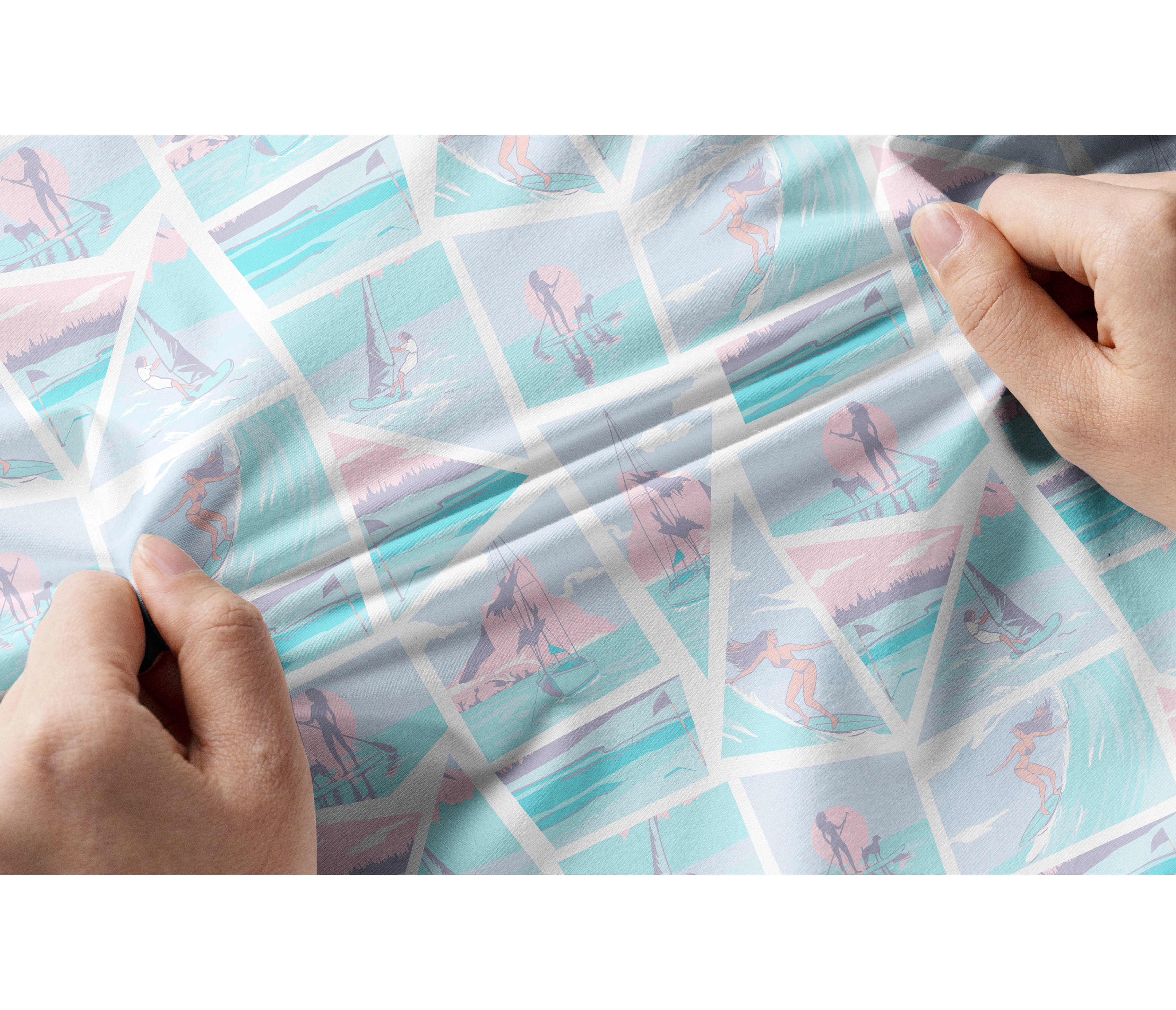 Cherryswing Women's Beachside Charm Short Sleeve Polos