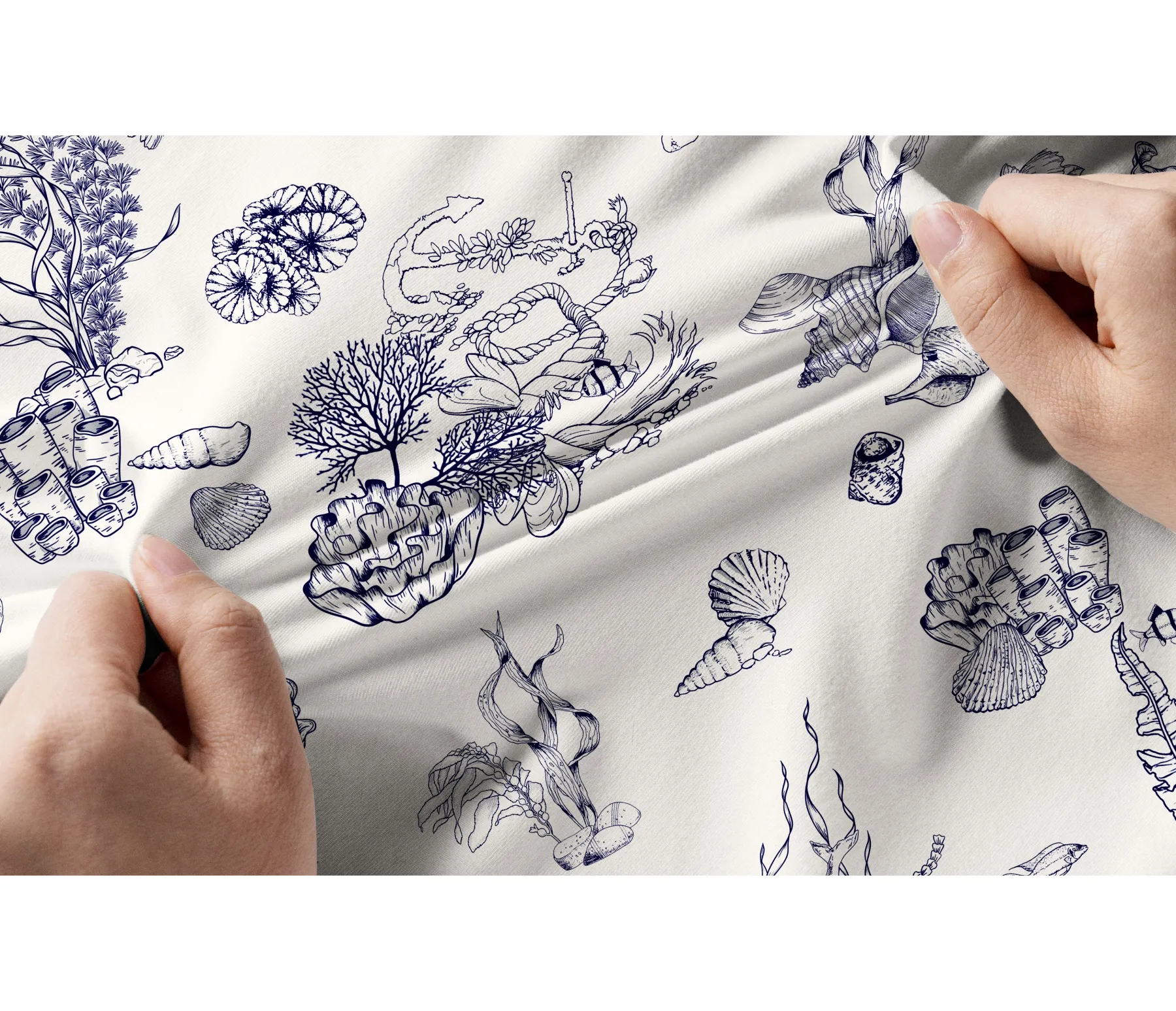 Cherryswing Women's Whimsical Nature Short Sleeve Polos