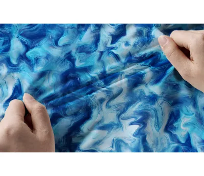 Cherryswing Women's Ocean Waves Short Sleeve Polos