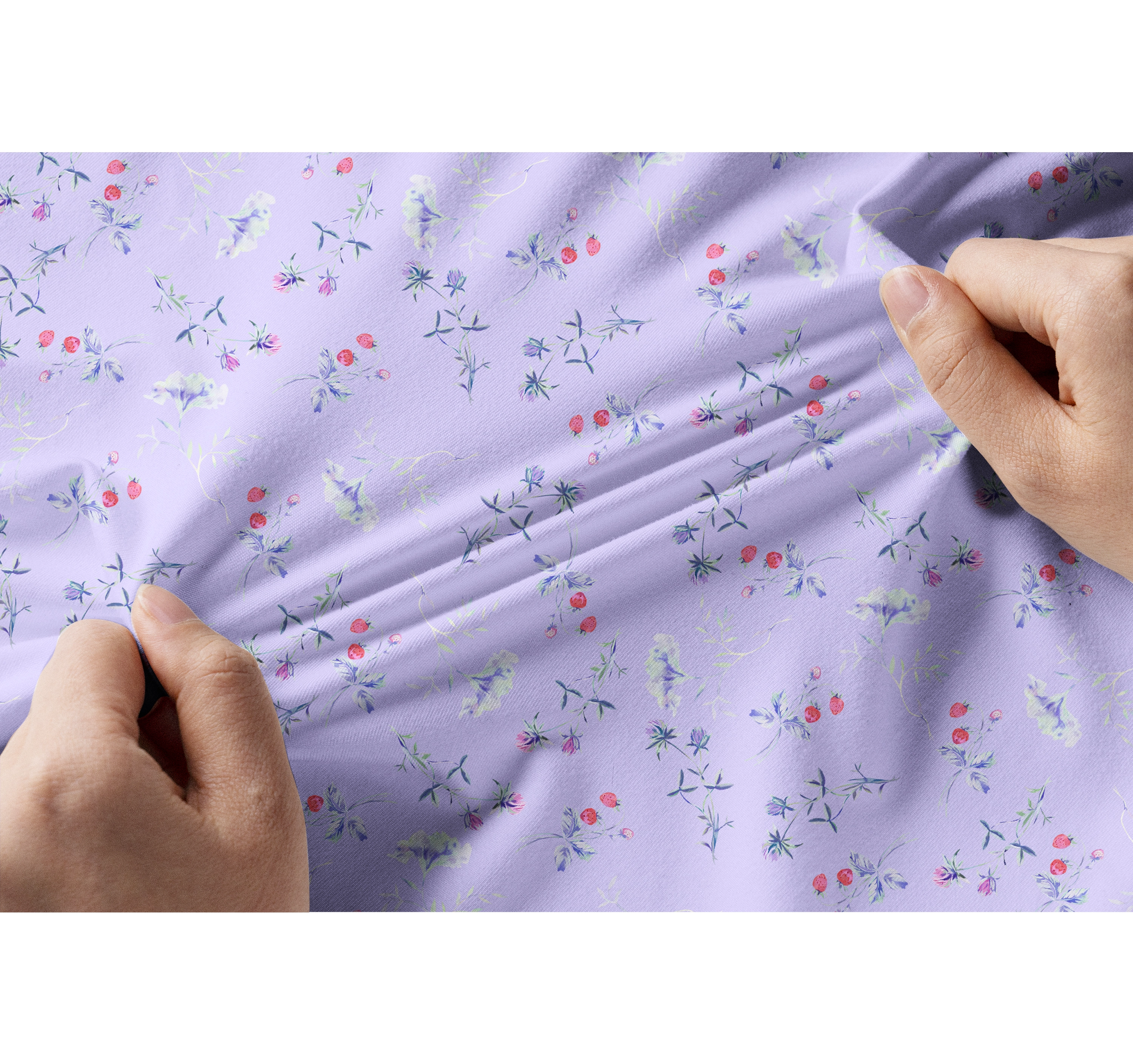 Cherryswing Women's Strawberry Flowers Golf Long Sleeve Polo Shirt