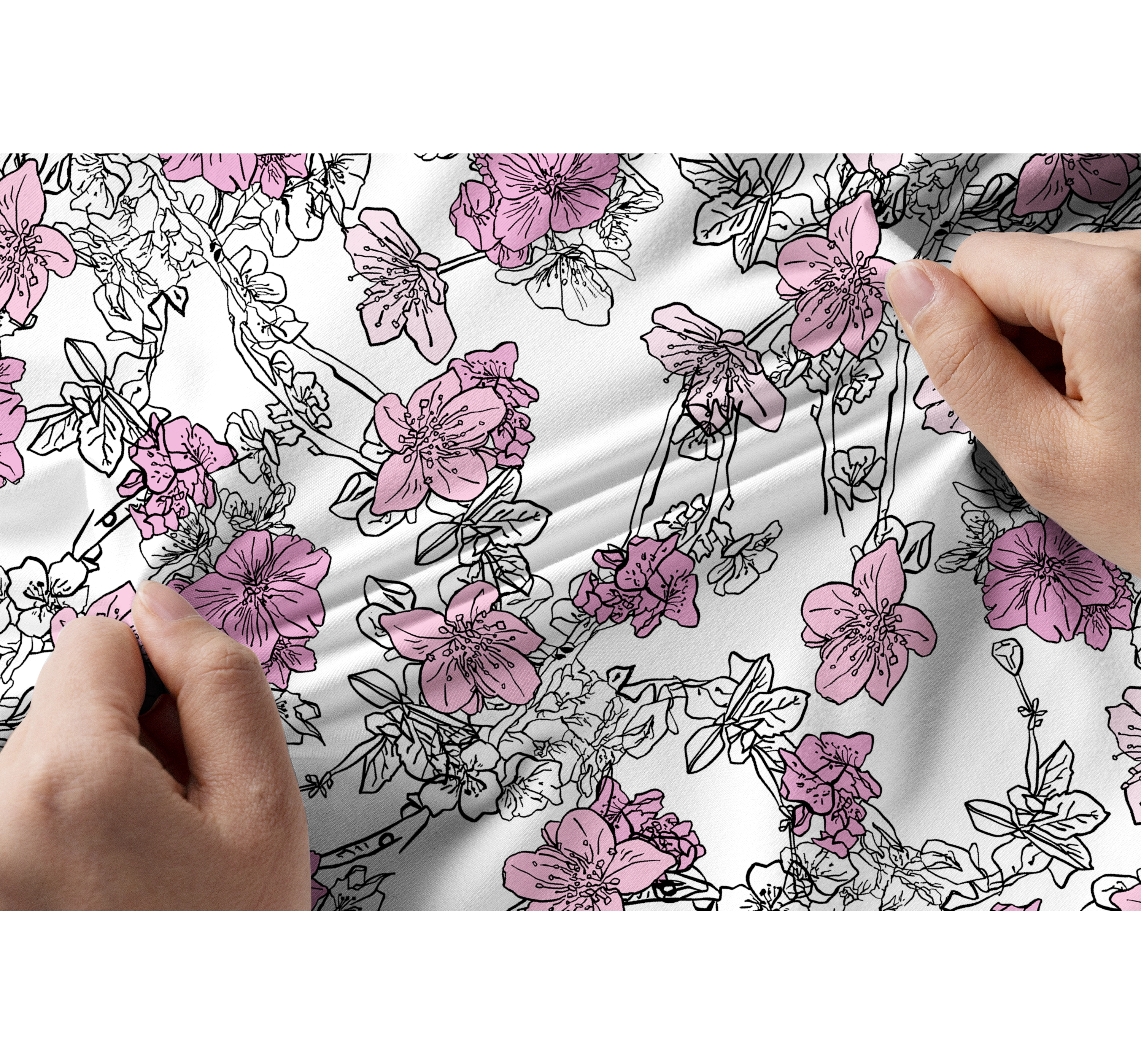 Cherryswing Women's Blossom Golf Long Sleeve Polo Shirt