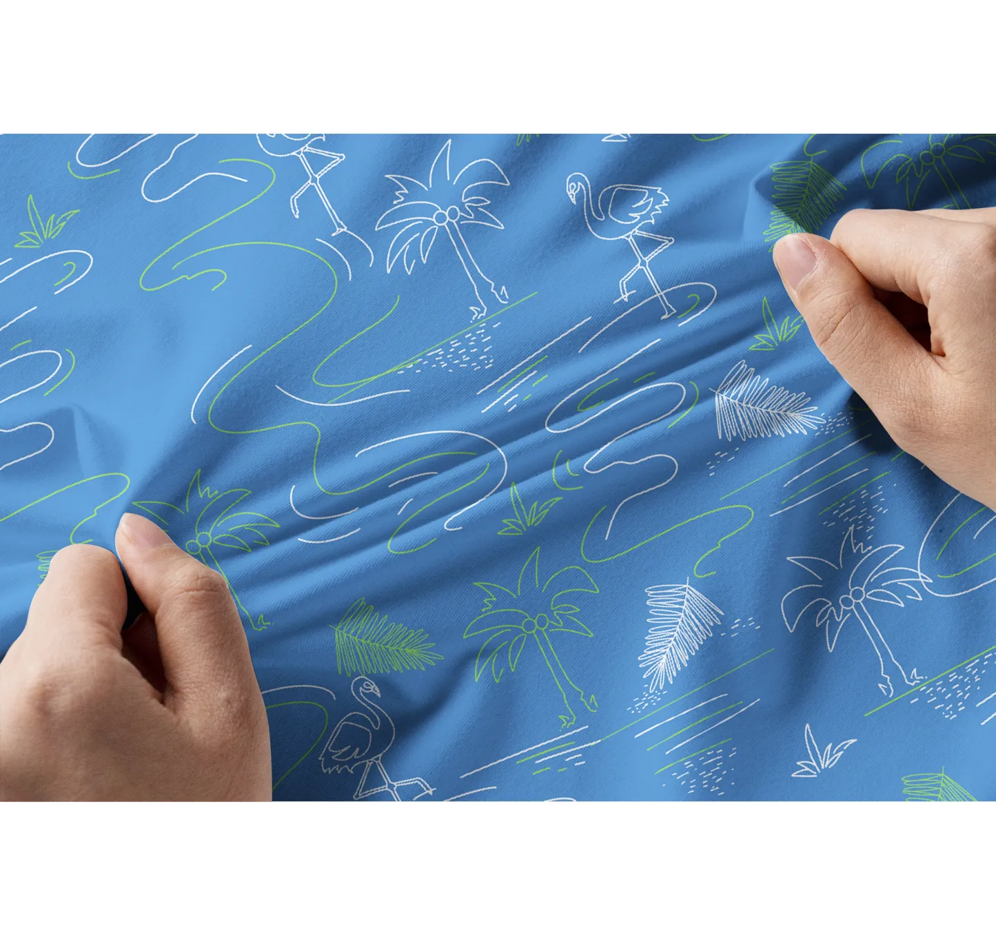 Cherryswing Women's Flamingos Playing Golf Short Sleeve Polo Shirt