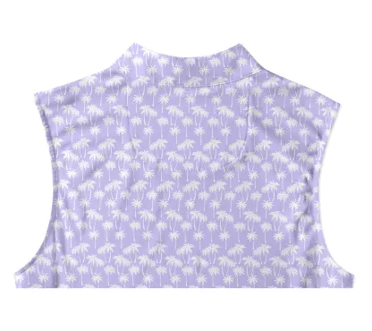 Cherryswing Women's Sleeveless 1/4 Zip Golf Polo Shirt