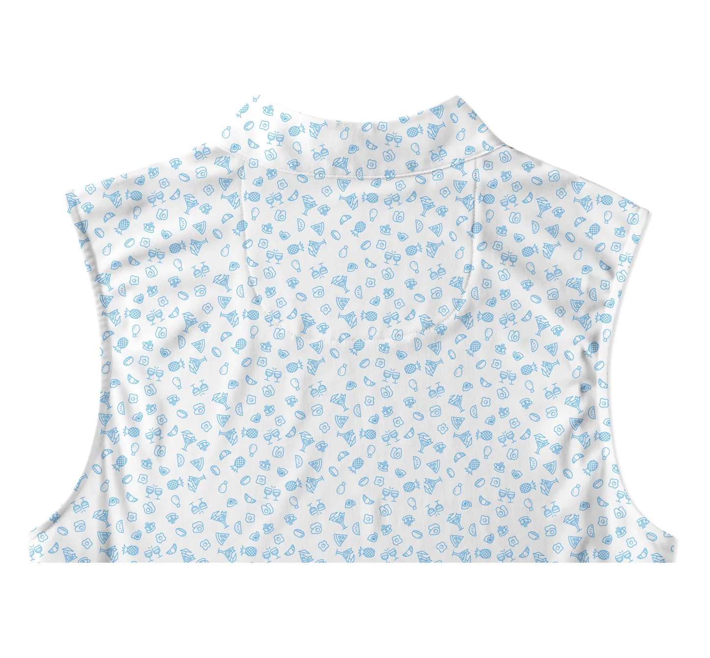 Cherryswing Women's The Mexican Food Sleeveless Golf Polo Shirt