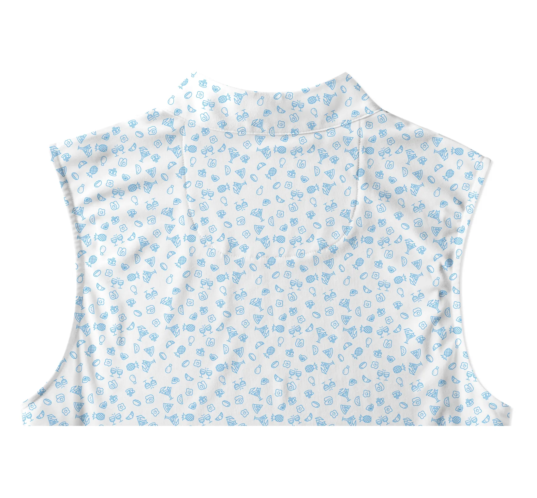 Cherryswing Women's The Mexican Food Sleeveless Golf Polo Shirt